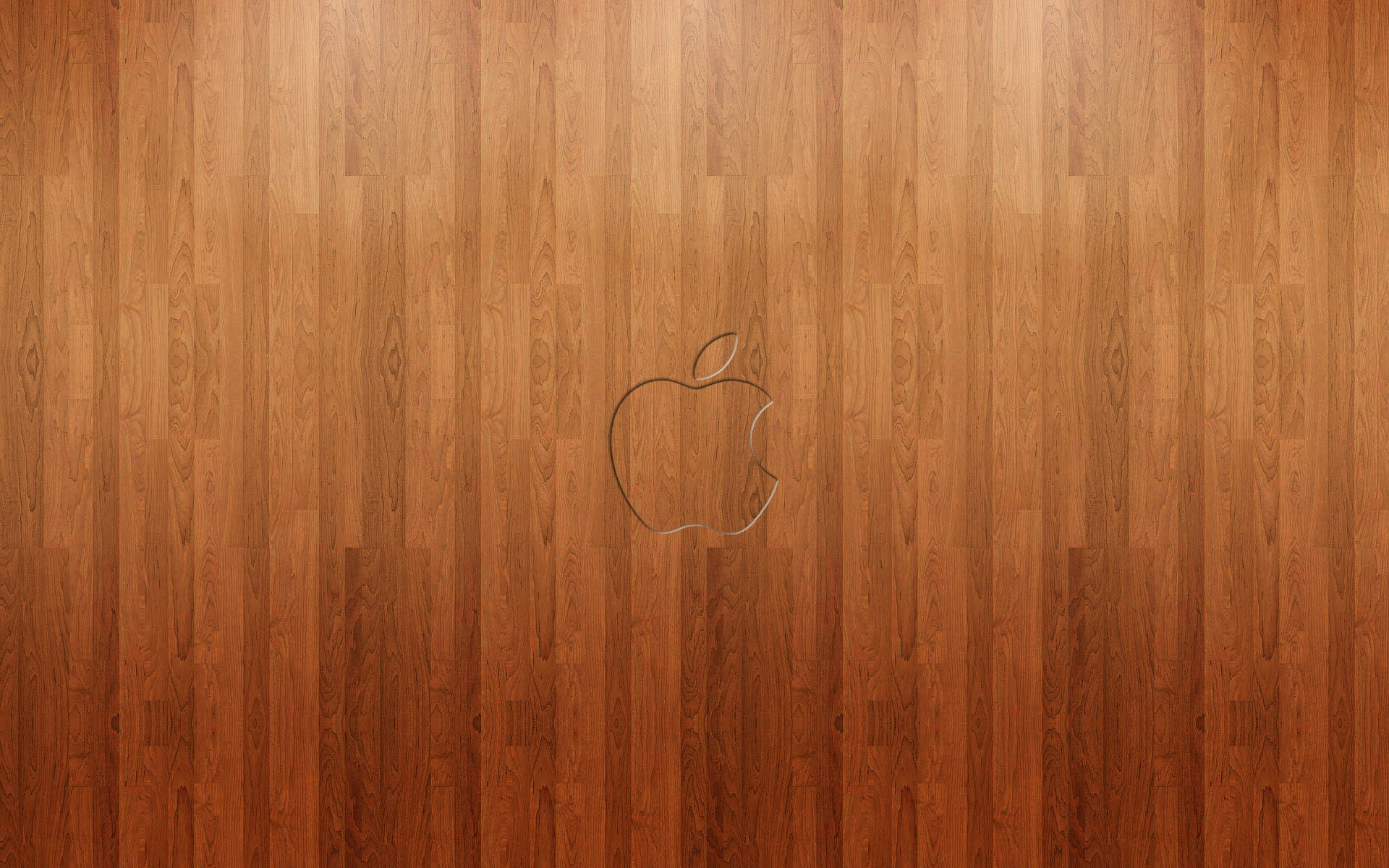 Apple logo, background, minimalism, texture, flooring, wood - Material