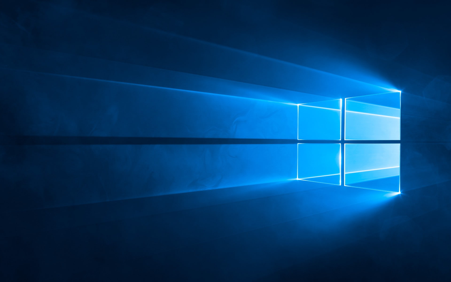 Windows 10, Microsoft, blue