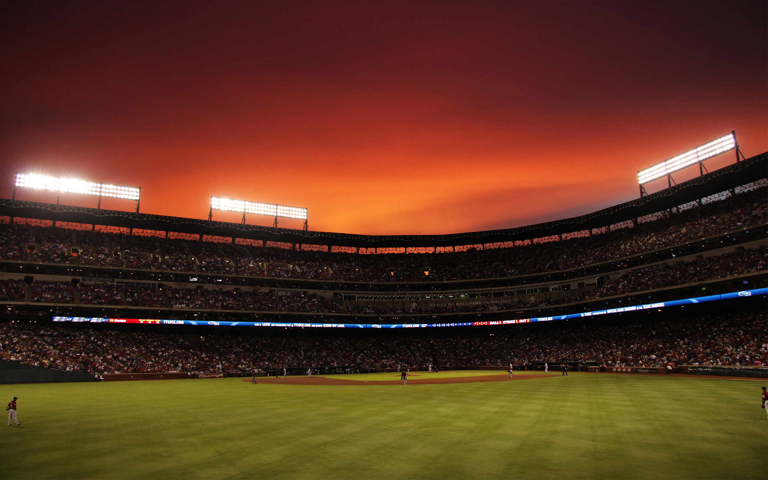 Texas Rangers Houston Astros HD, green baseball stadium, world