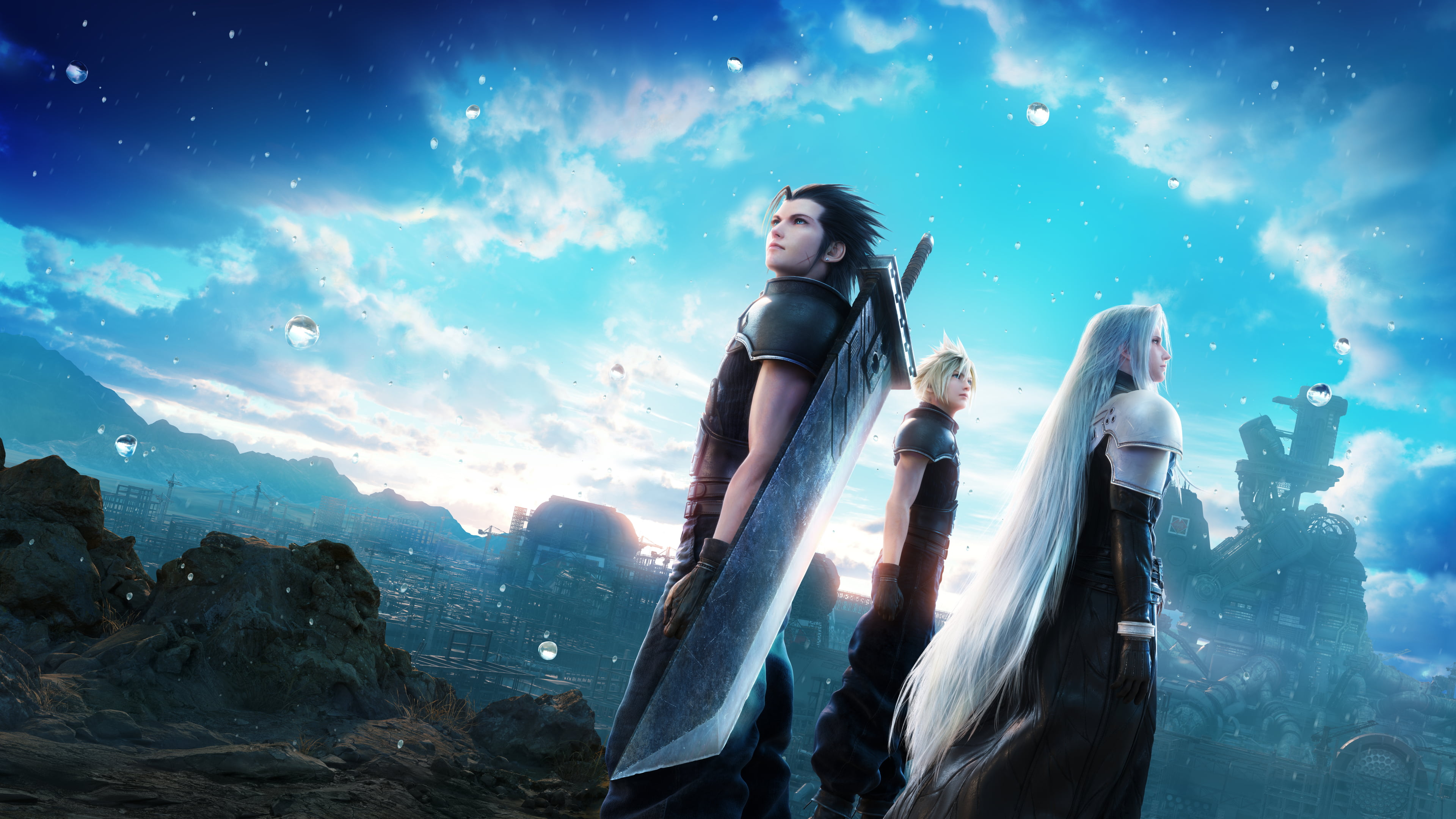 Final Fantasy VII, Zack Fair, Cloud Strife, Sephiroth, video games