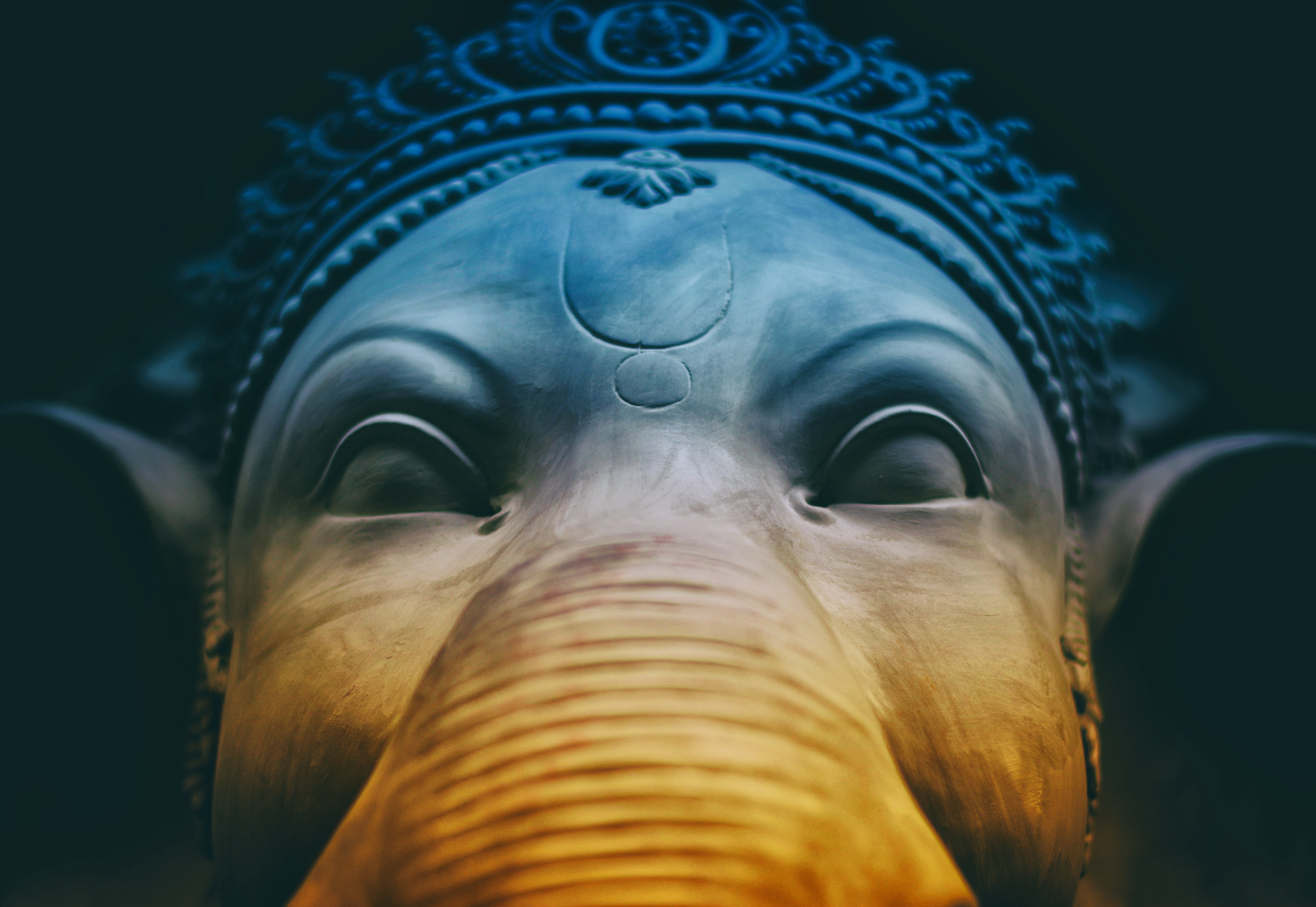 Lord Ganesha, Ganapati Bappa, Idol, 5K