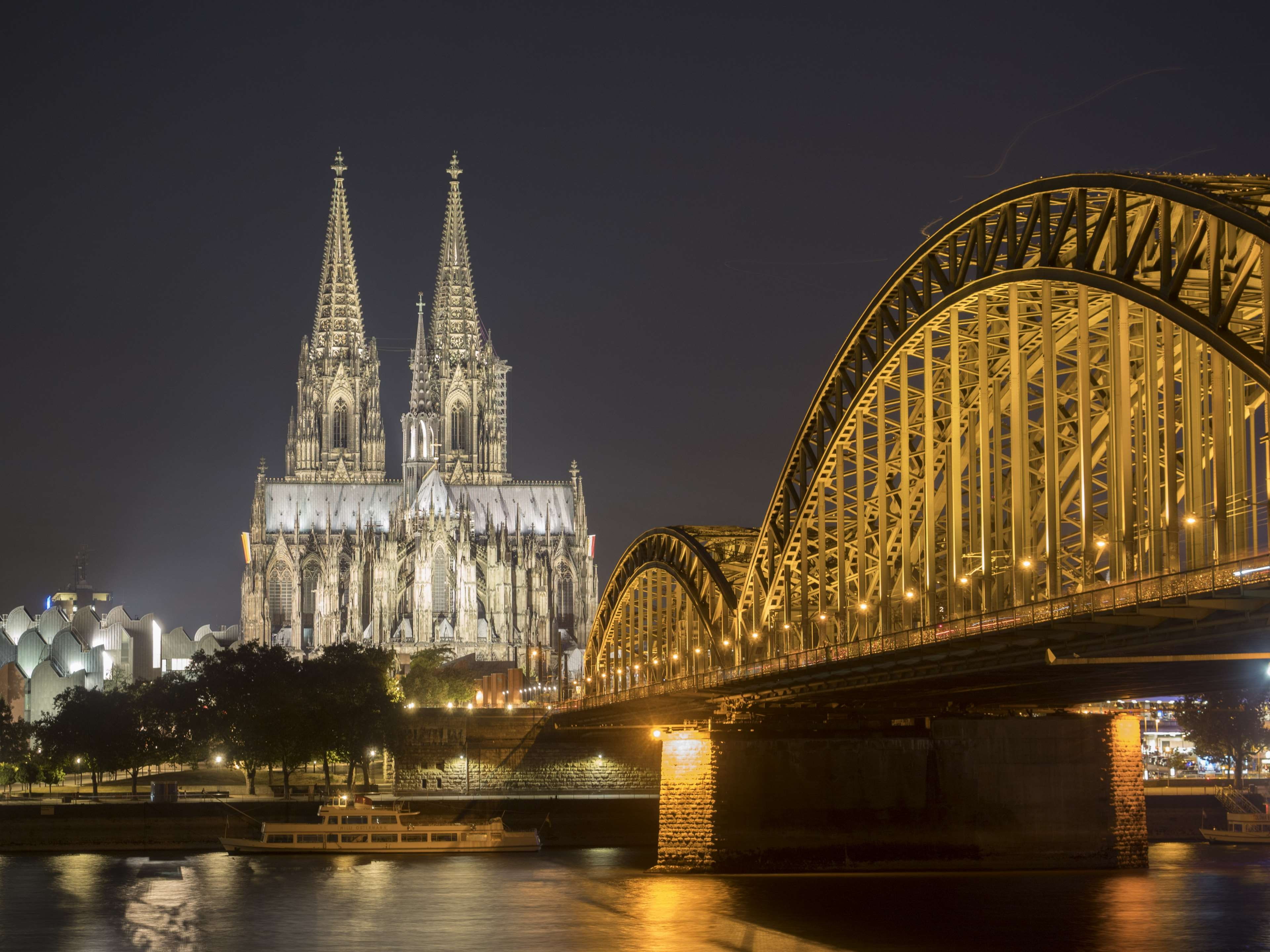 abendstimmung, church, cologne, cologne cathedral, cologne on the rhine