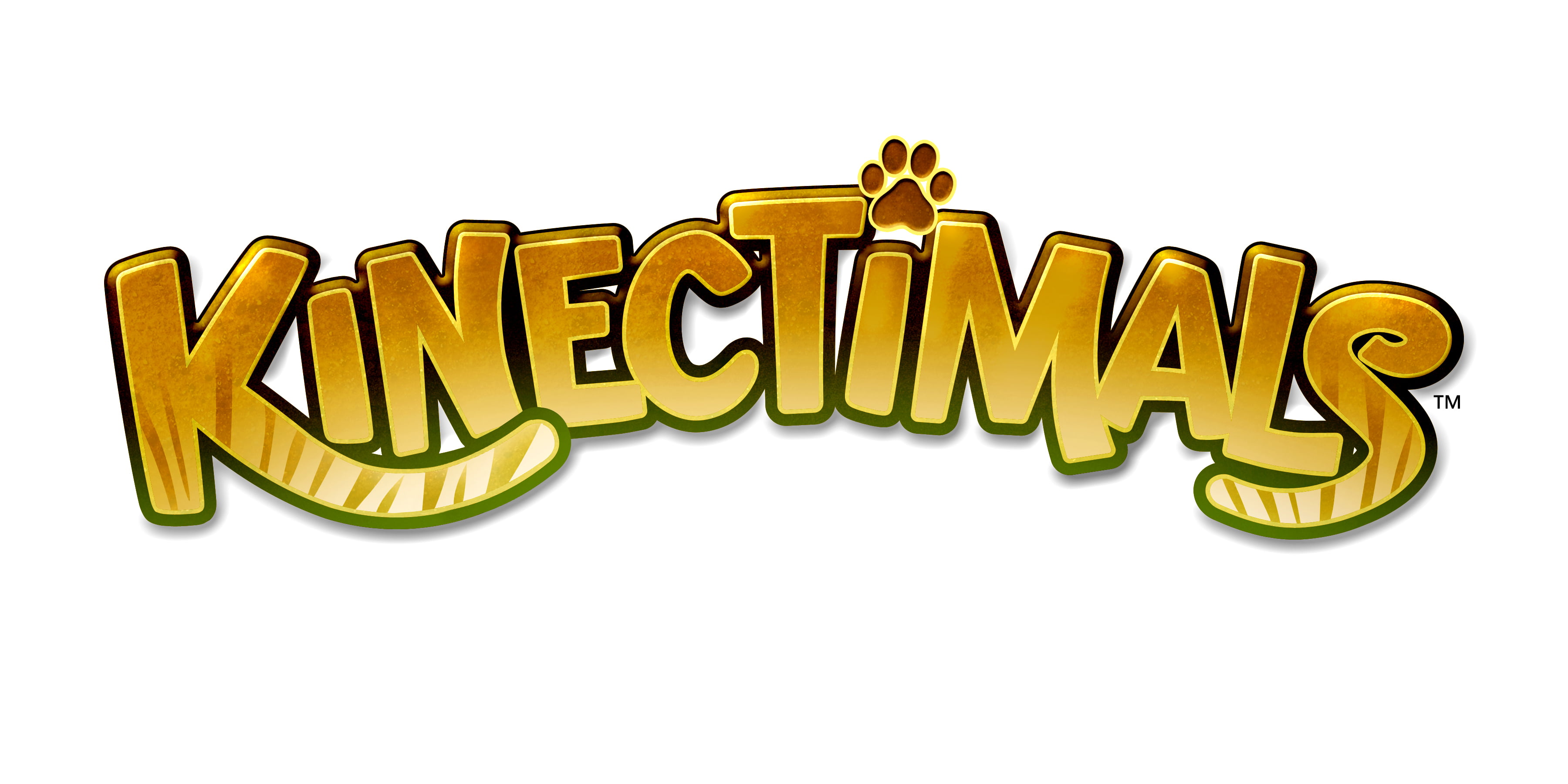 Kinectimals logo, frontier developments, simulator, text, white background