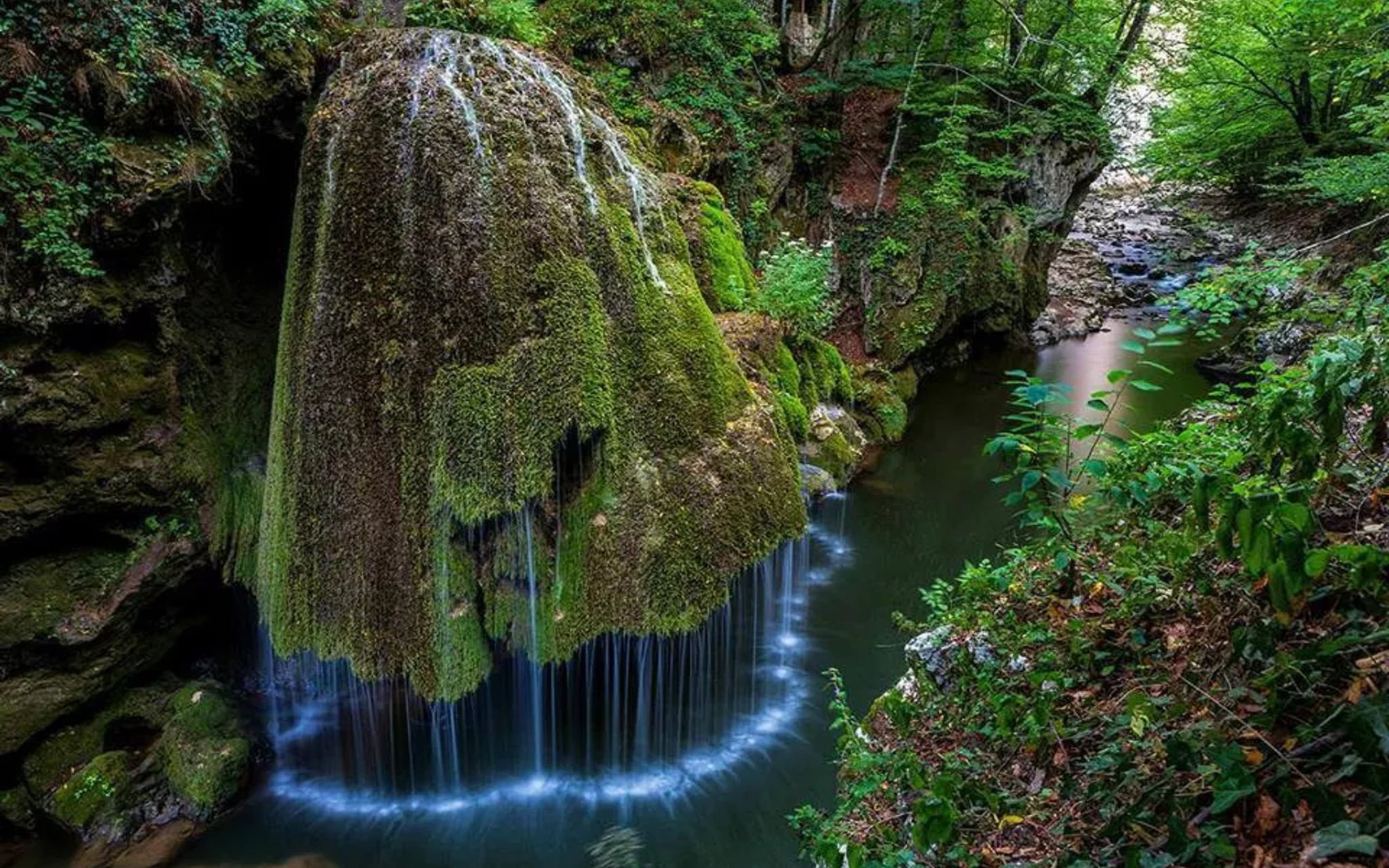 Free Download Hd Wallpaper Bigar Cascade Waterfall Transylvania