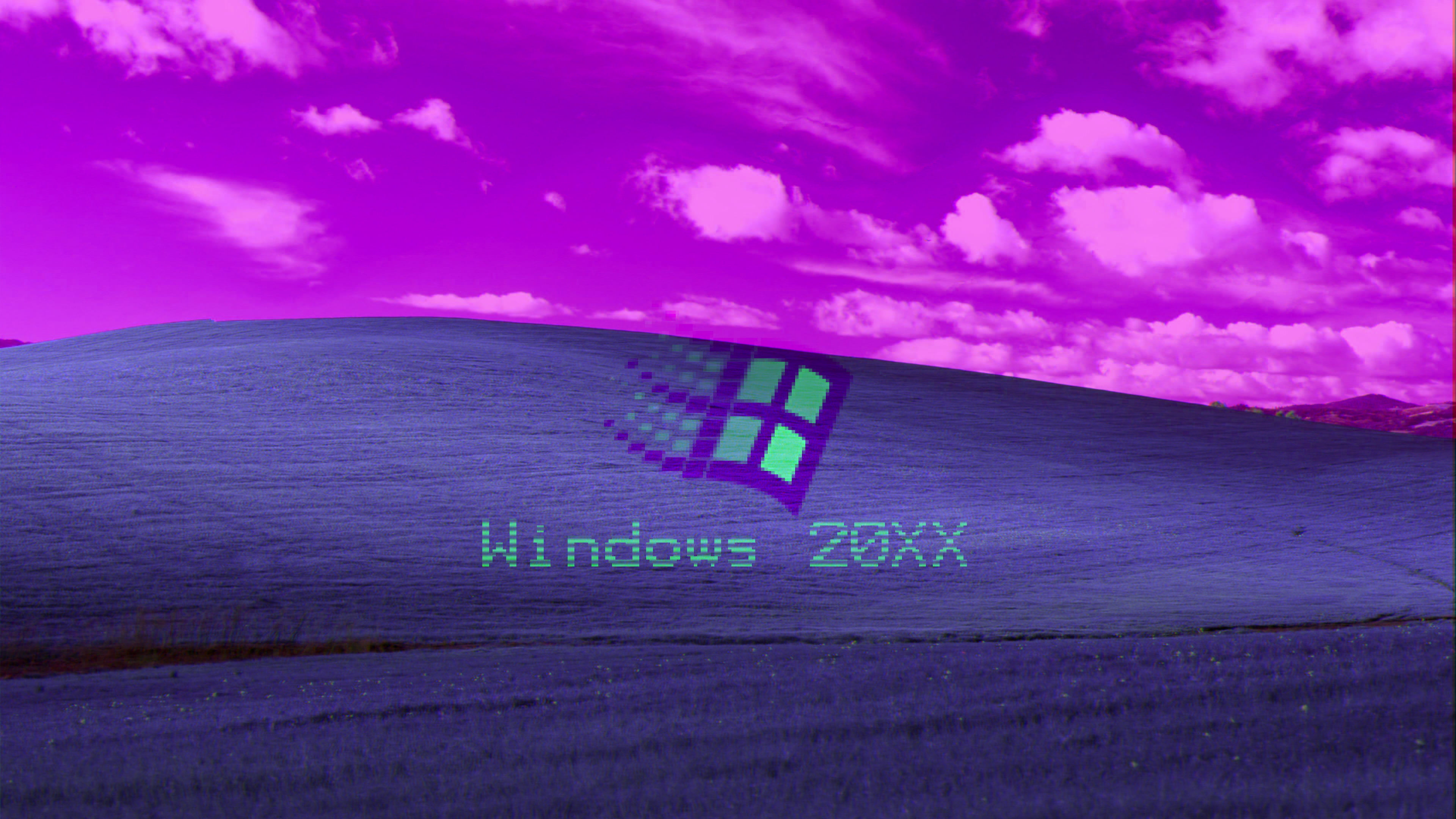 vaporwave, purple, Windows XP, Windows 98, Retrowave, communication