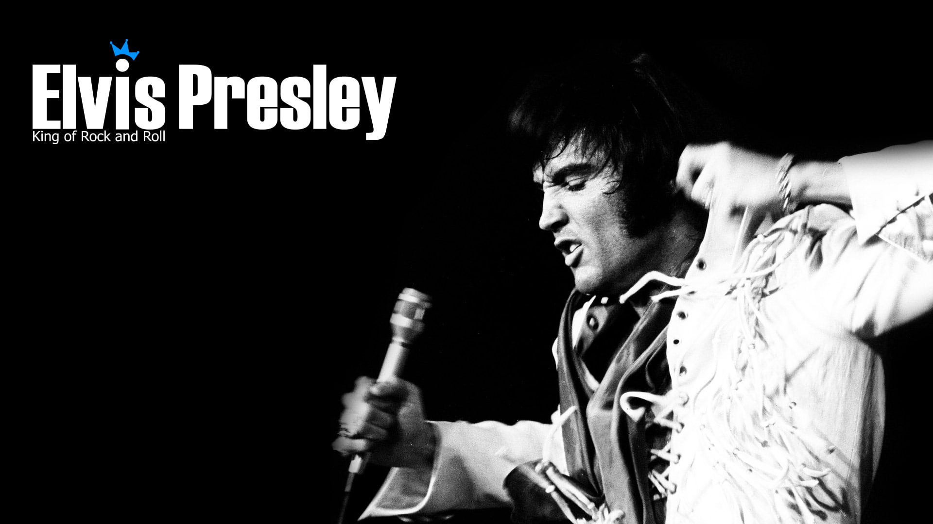 Elvis Presley Concert HD, dancing, microphone
