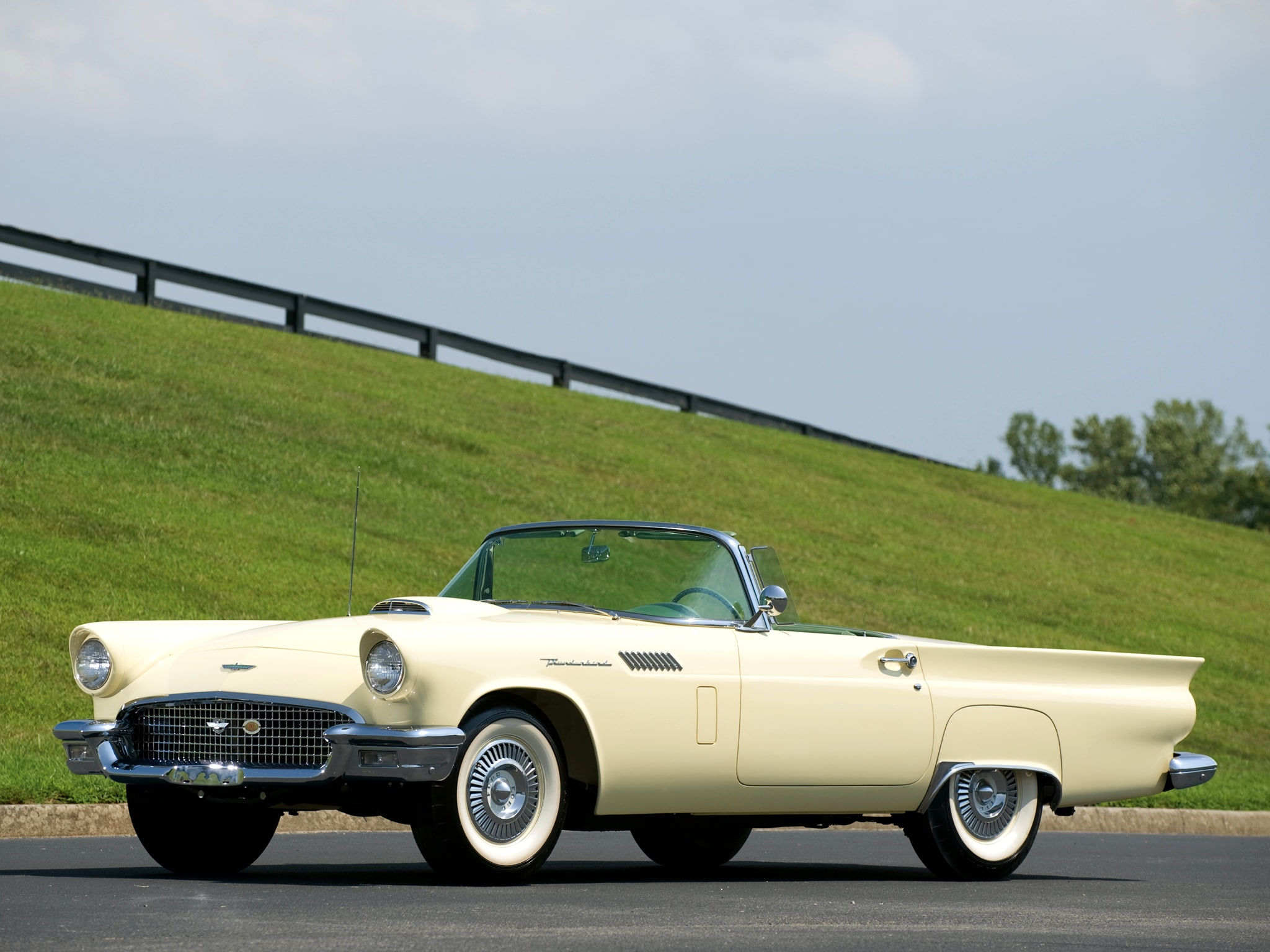 1957, e-code, ford, thunderbird
