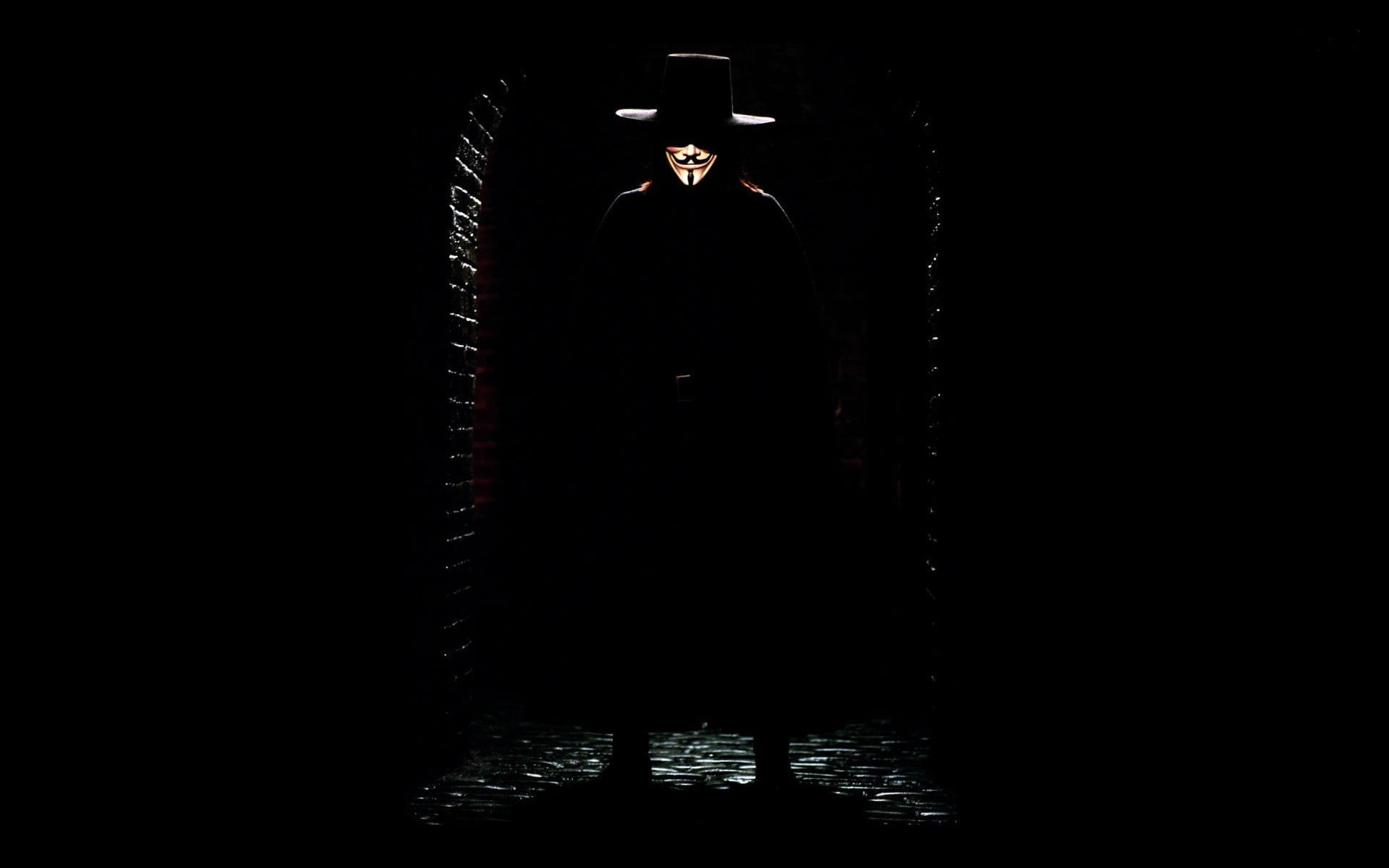 untitled, V for Vendetta, Anonymous, movies, one person, standing