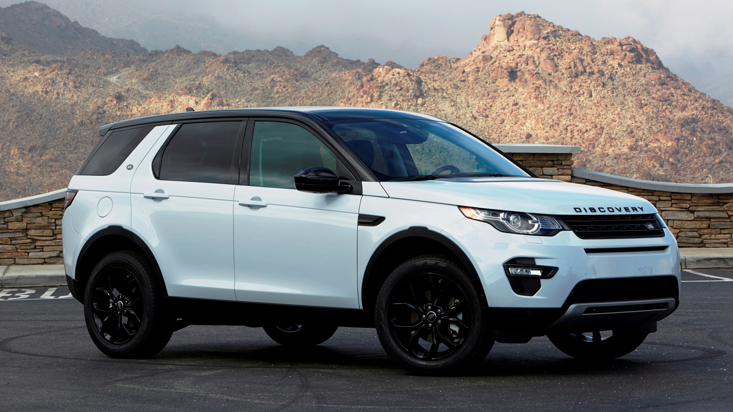 white Land Rover Discovery SUV, Sport, US-spec, 2015, HSE, L550