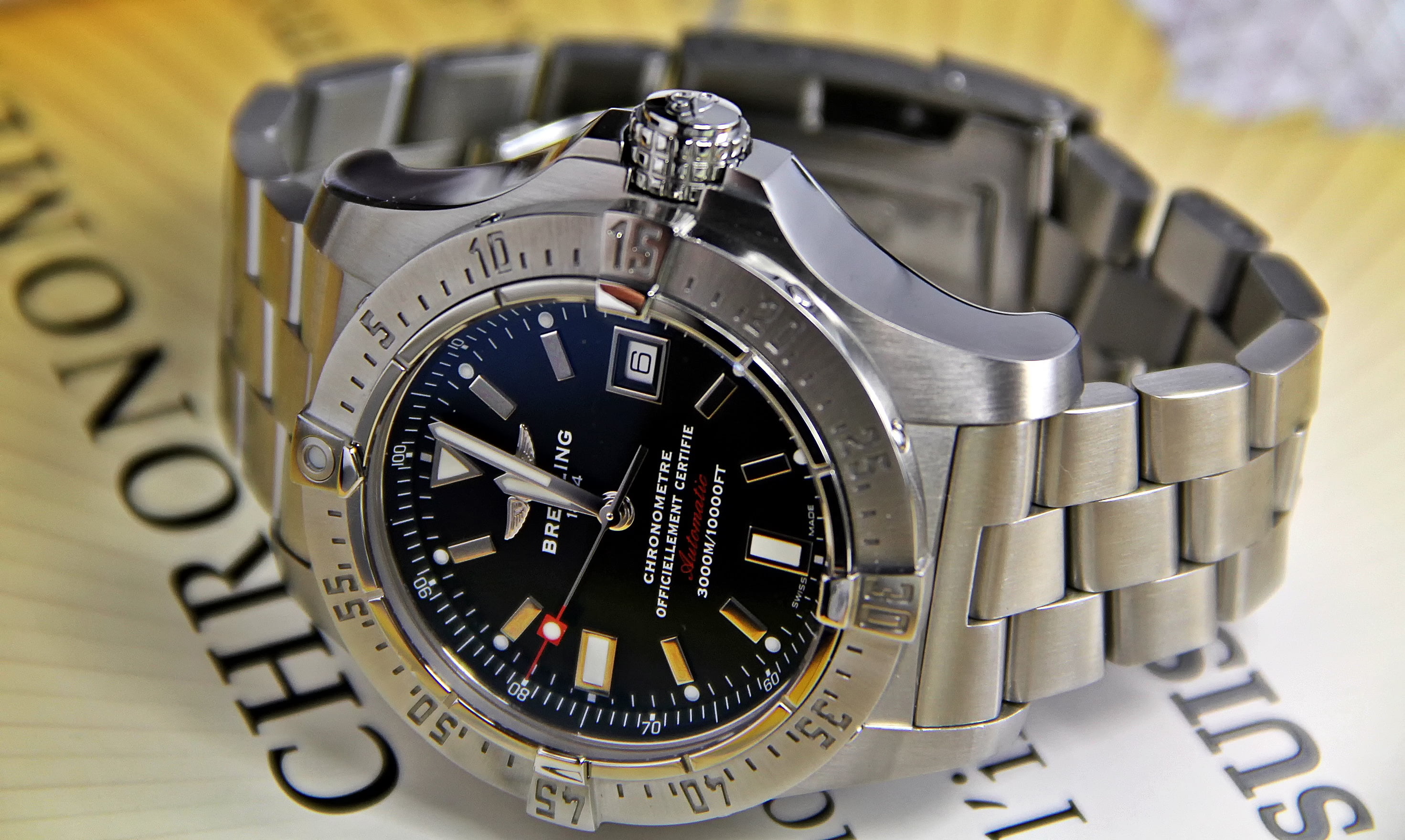 Man Made, Watch, Breitling, Wristwatch
