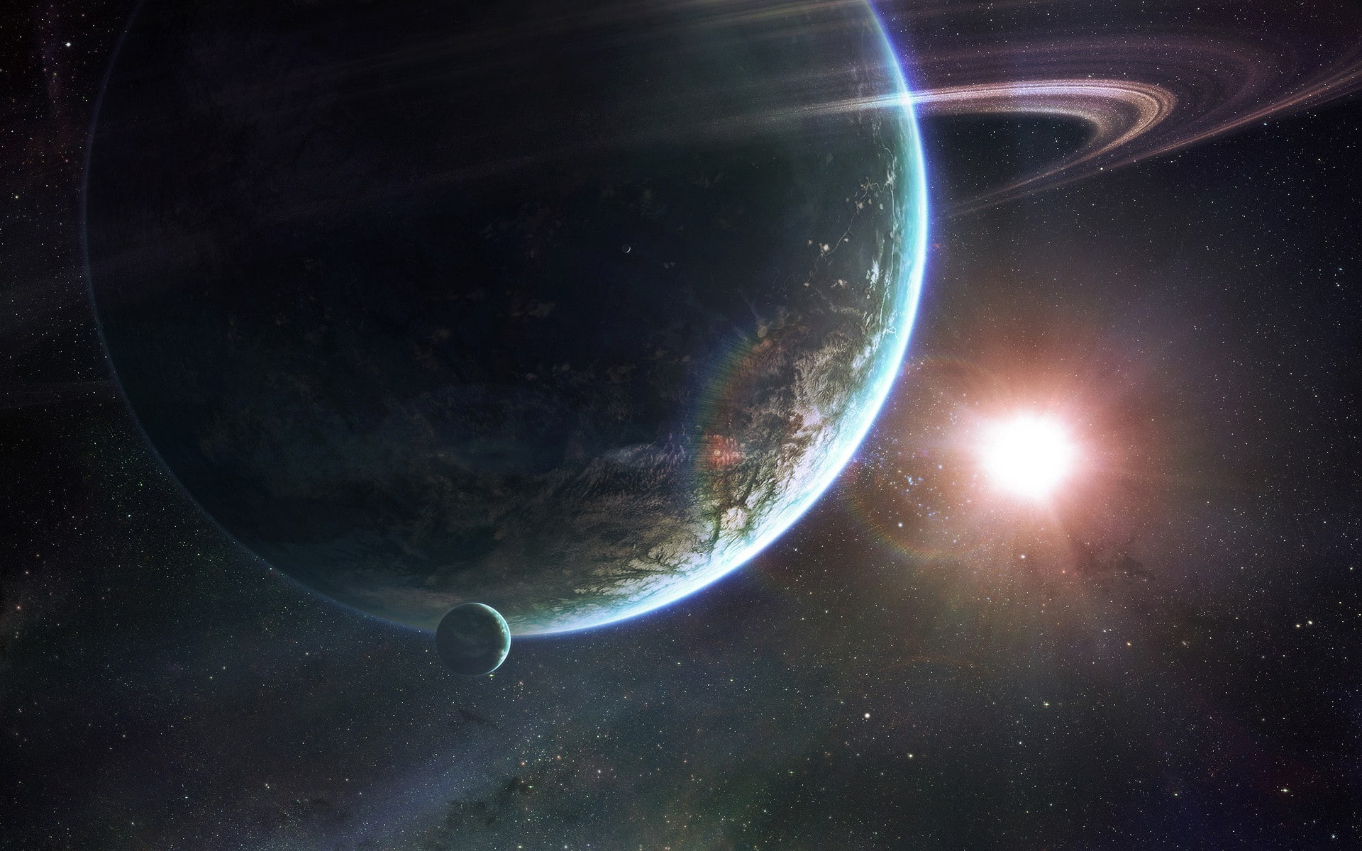 artwork, planet