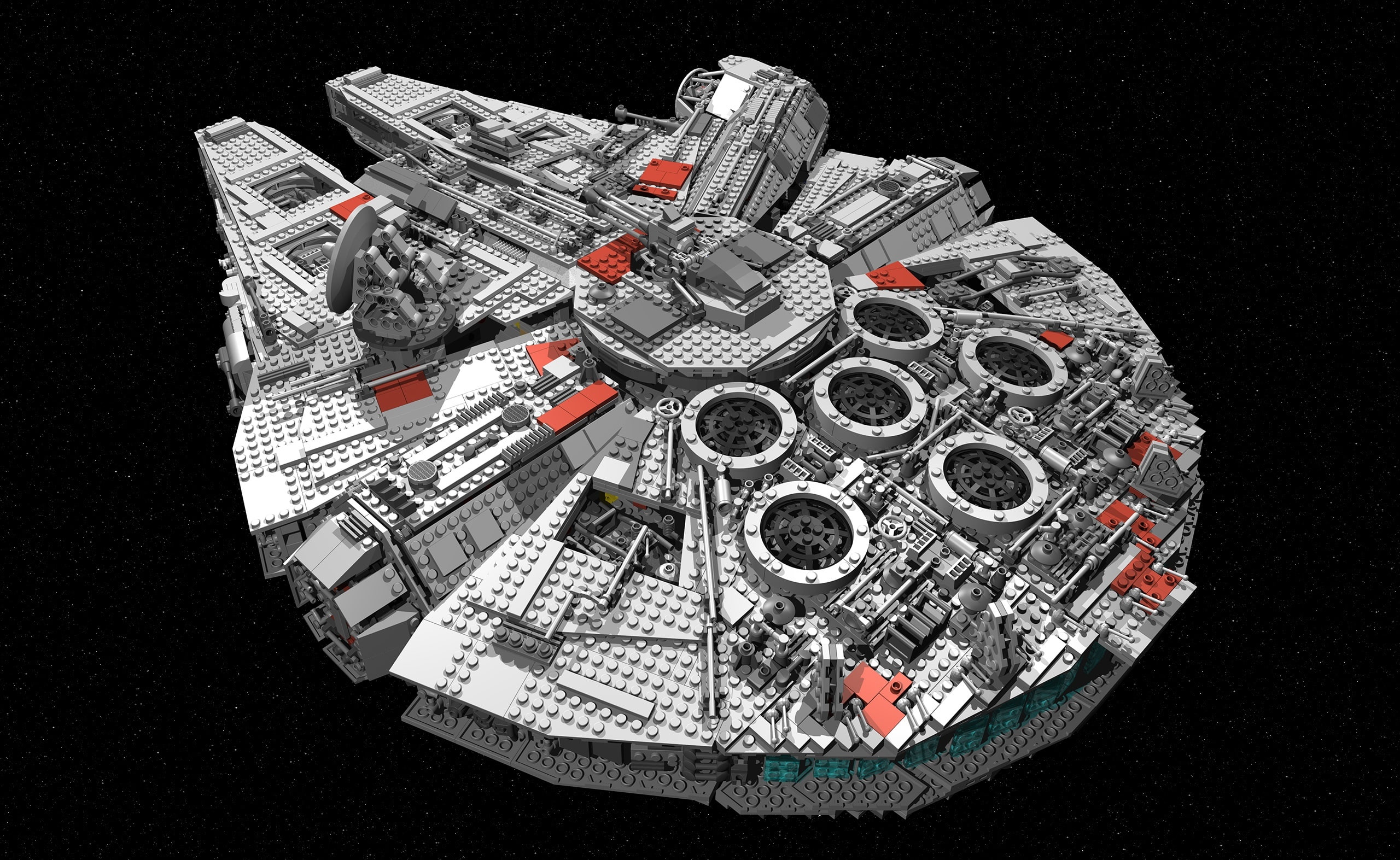 Star Wars Spaceship Millenium Falcon, Millennium Falcon illustration