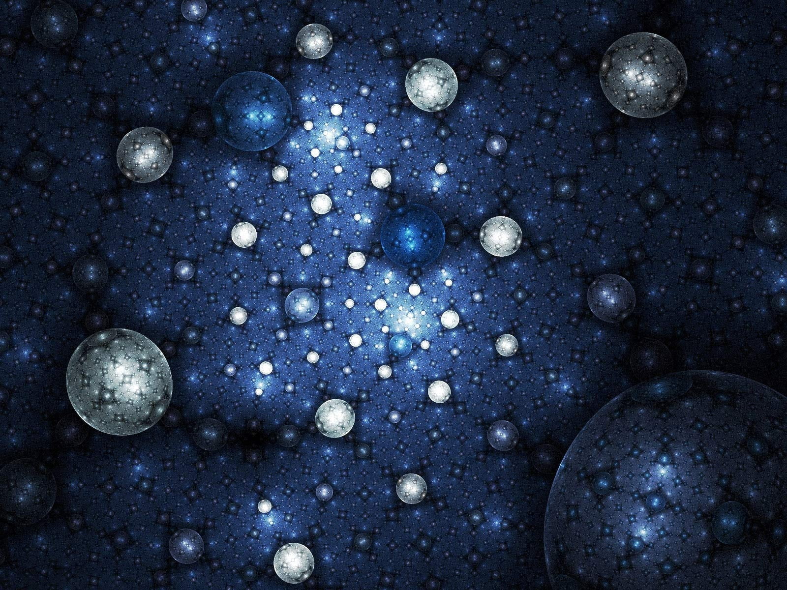 abstract illustration, balls, shape, glow, surface, backgrounds
