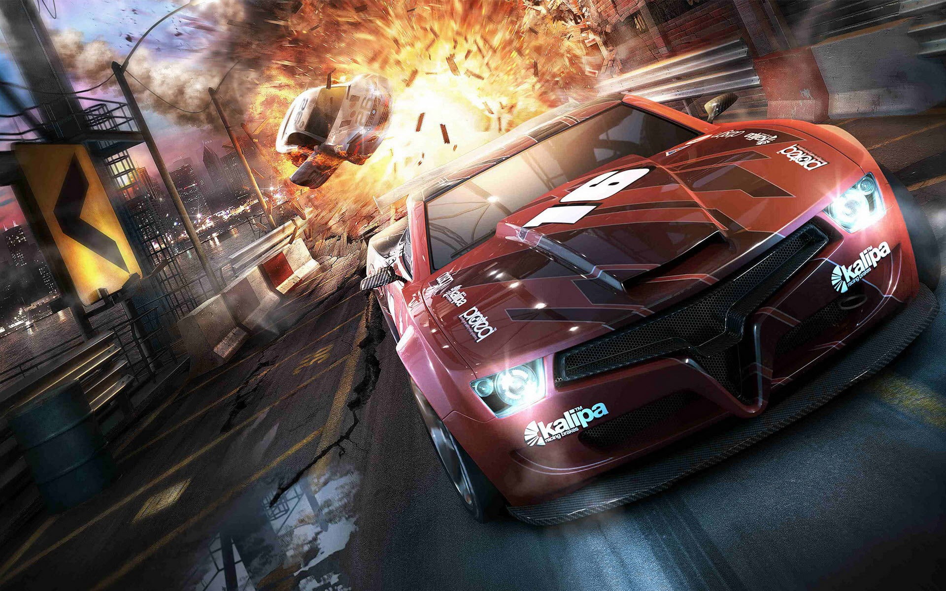 Split Second, video games, transportation, mode of transportation