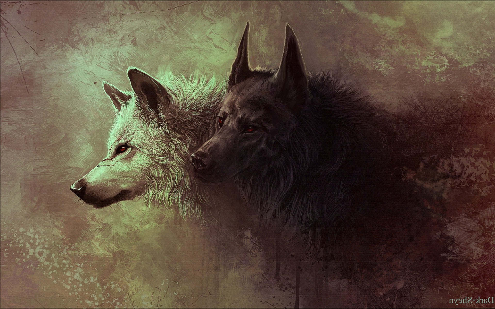 animals, wolf