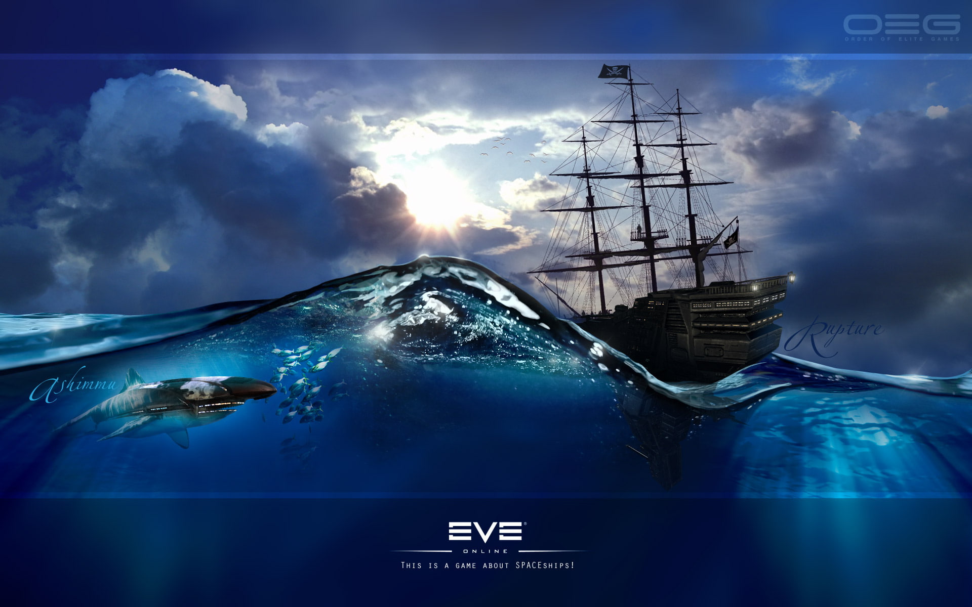 eve, game, online, sci fi