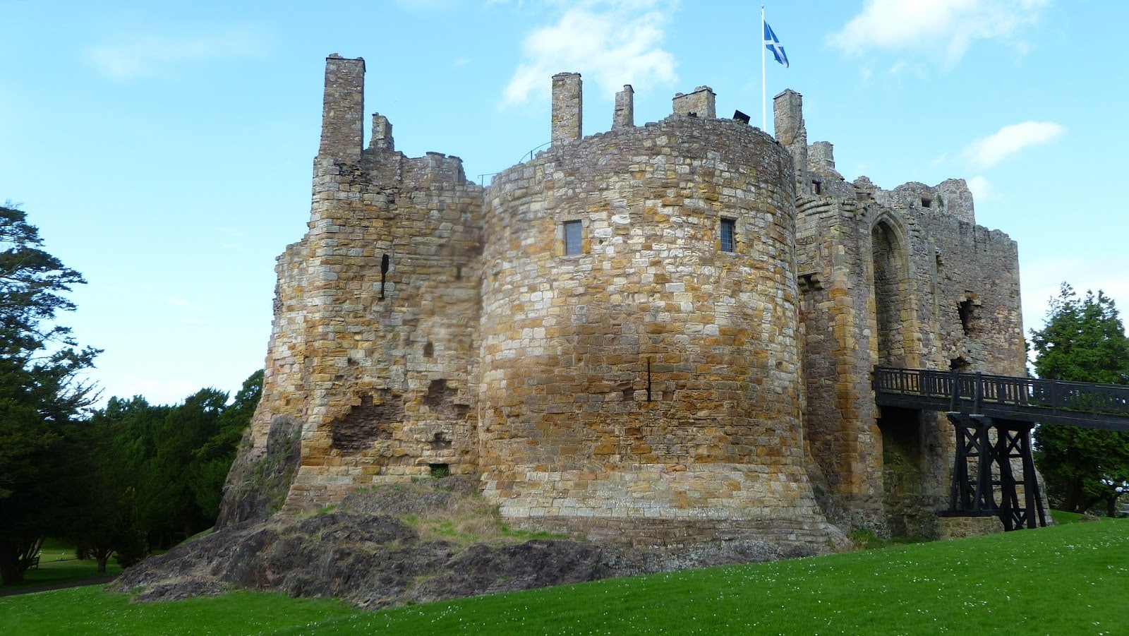 dirleton castle, architecture, built structure, building exterior