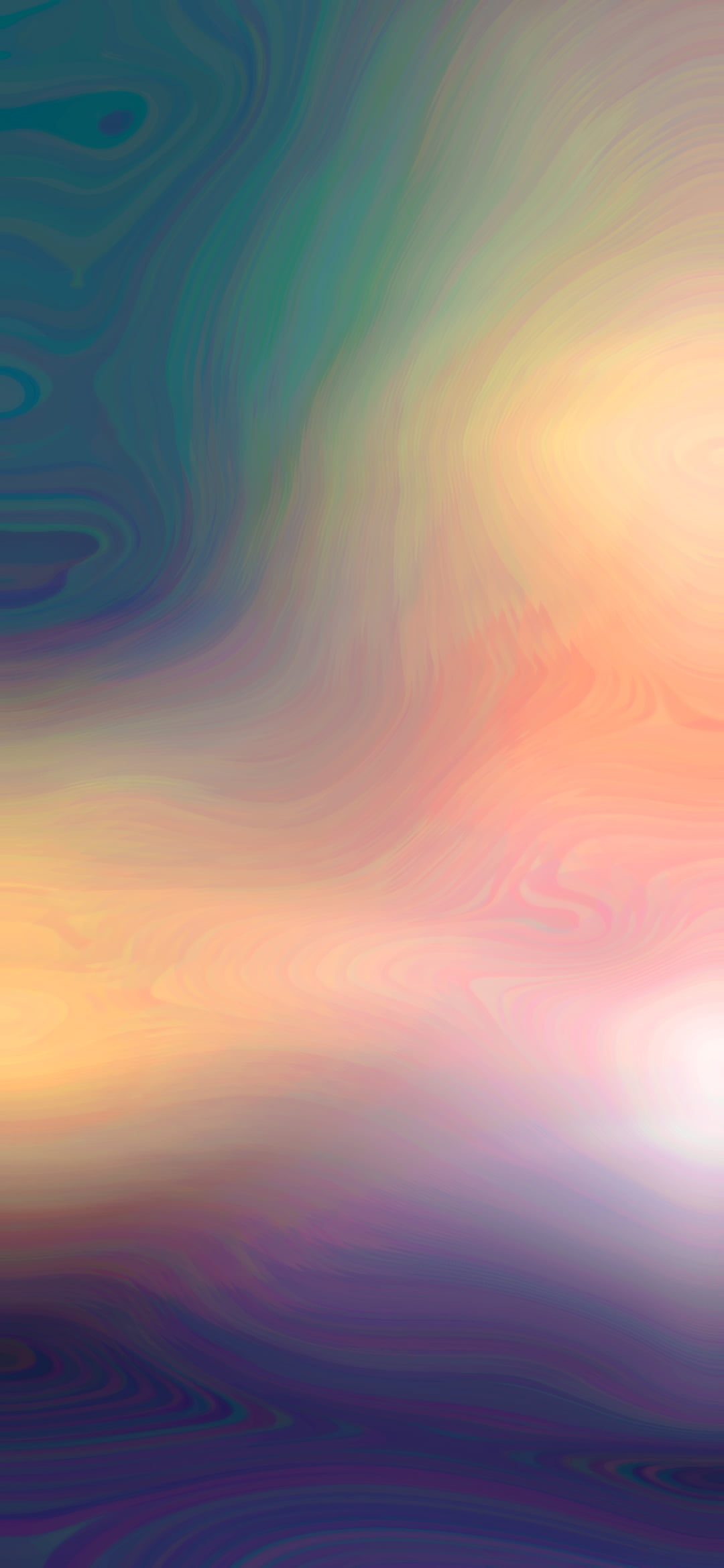 polychrome, textured