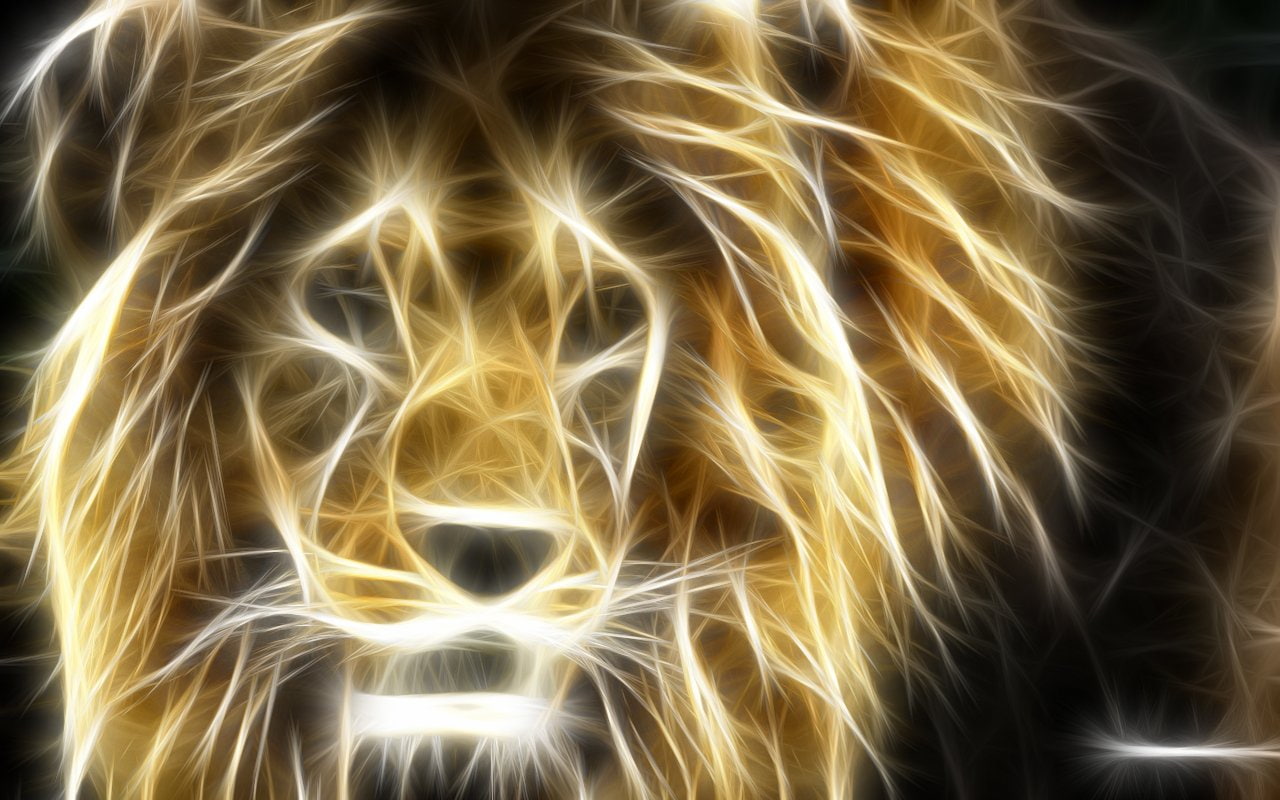 fractalius, lions