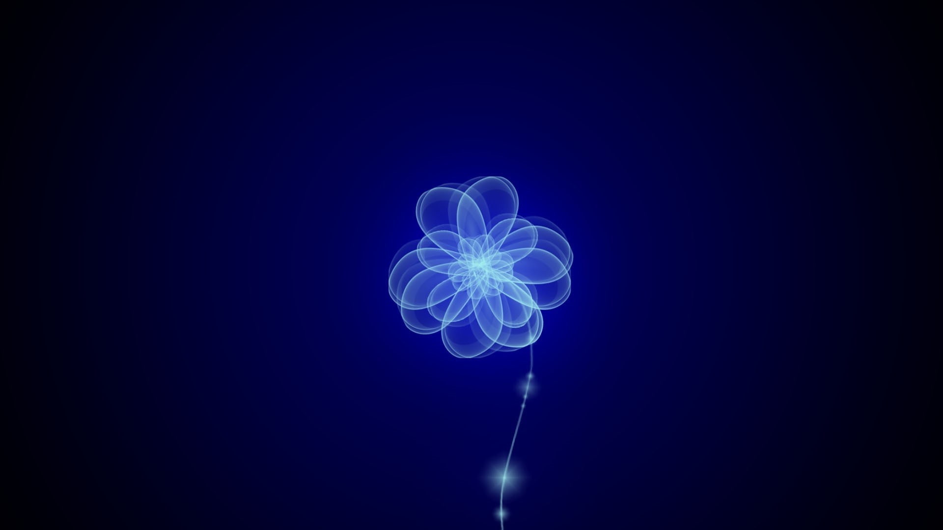 Flower, Smoke, Pattern, Background, blue, illuminated, jellyfish