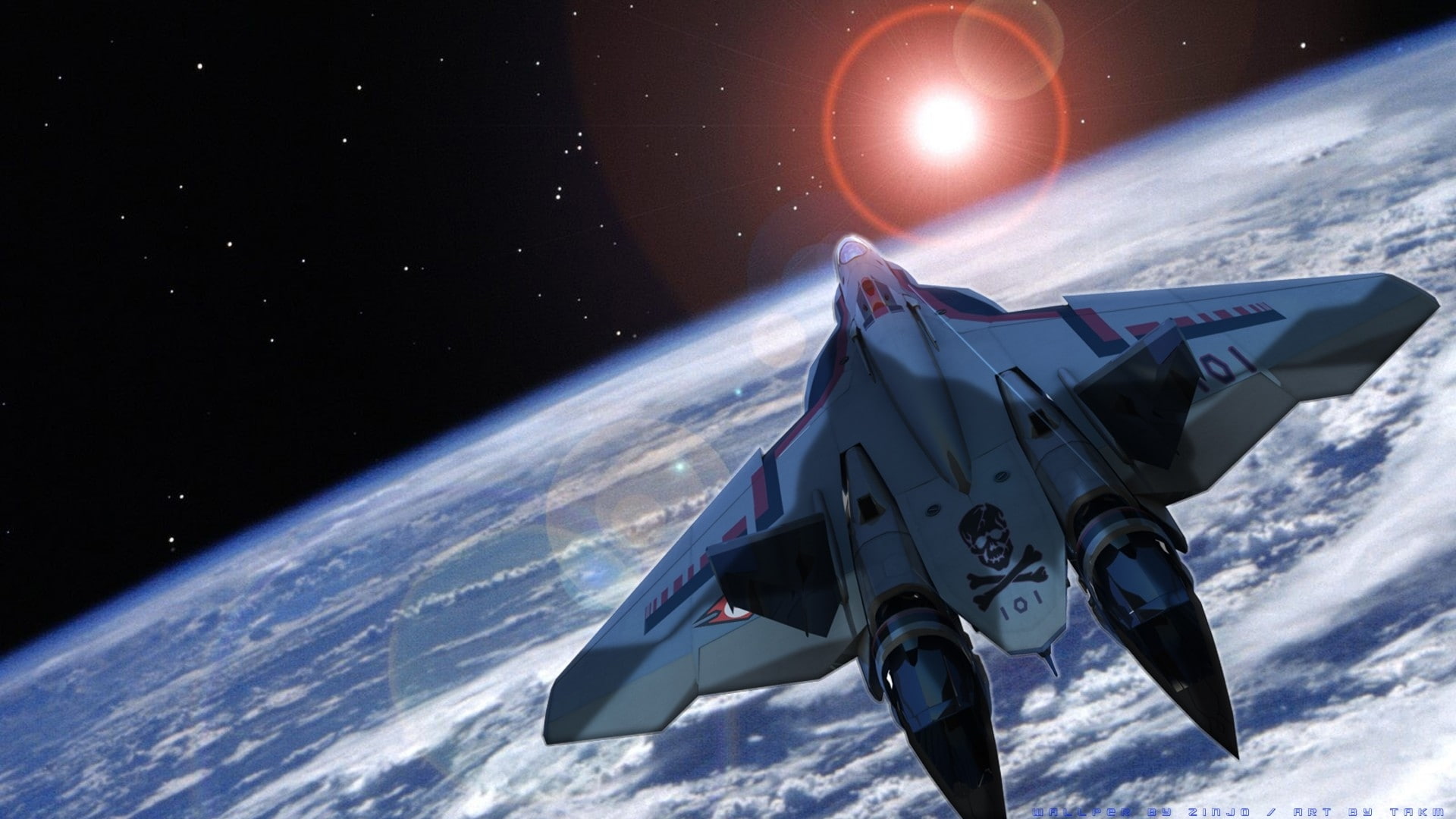 Free download | HD wallpaper: macross outer space futuristic robotech ...