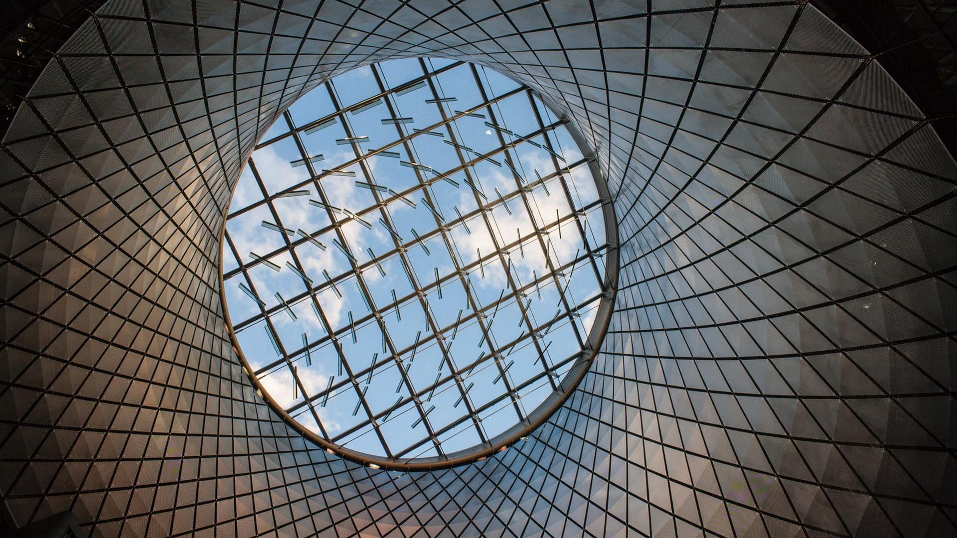 architecture, sky, built structure, building exterior, glass - material