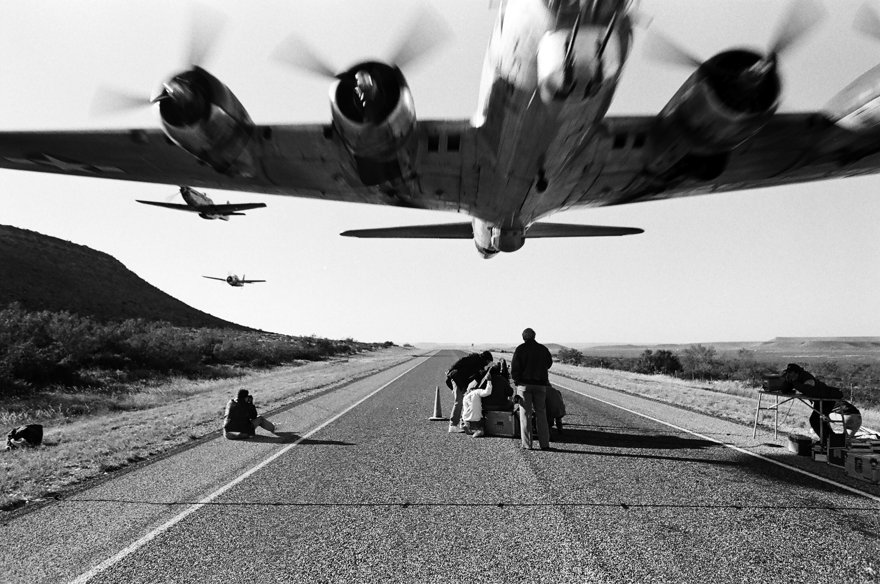 monochrome, airplane, star engine, Boeing B-17 Flying Fortress