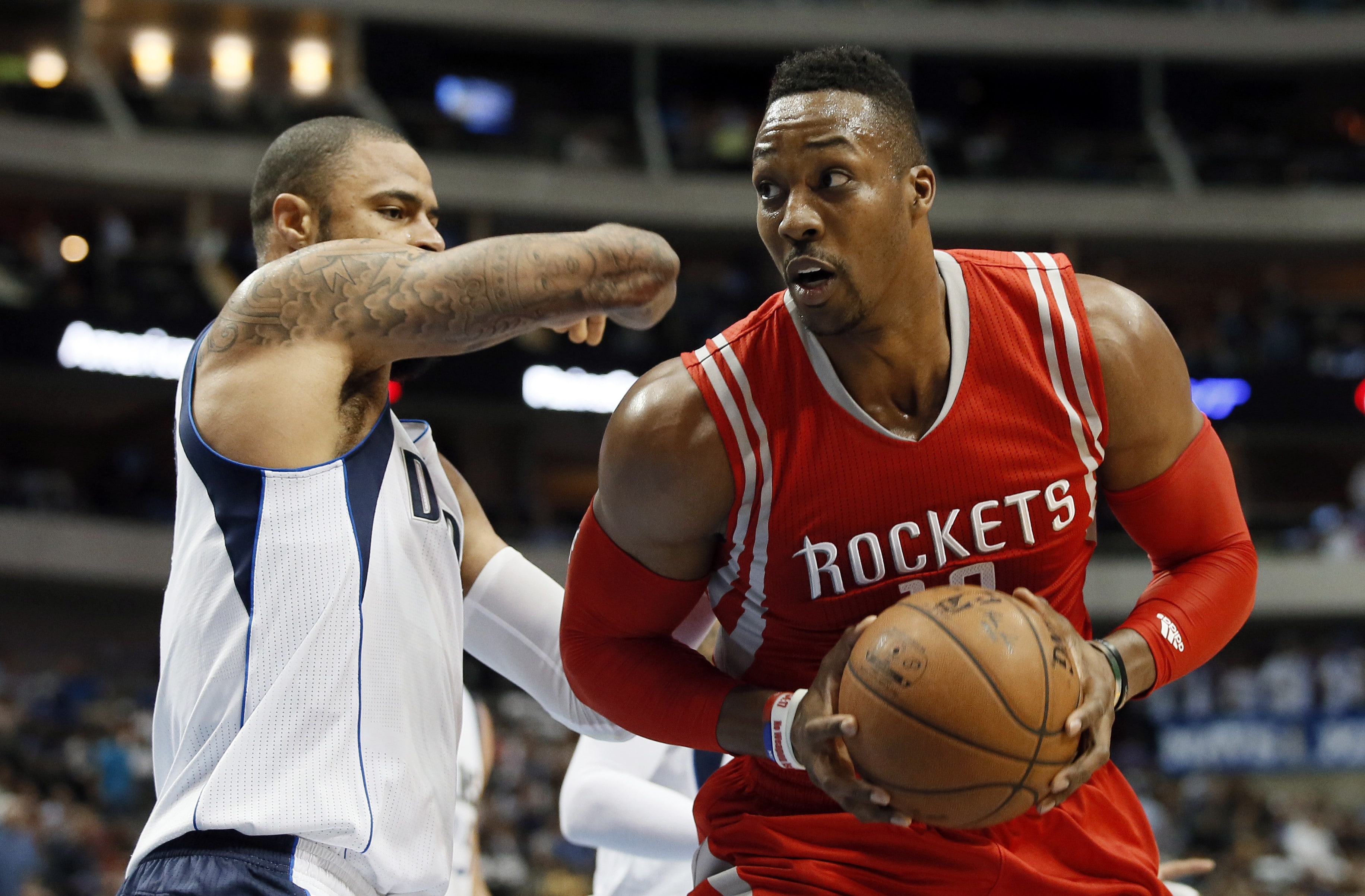 Dwight Howard, Houston Rockets, muscles, sport, competition