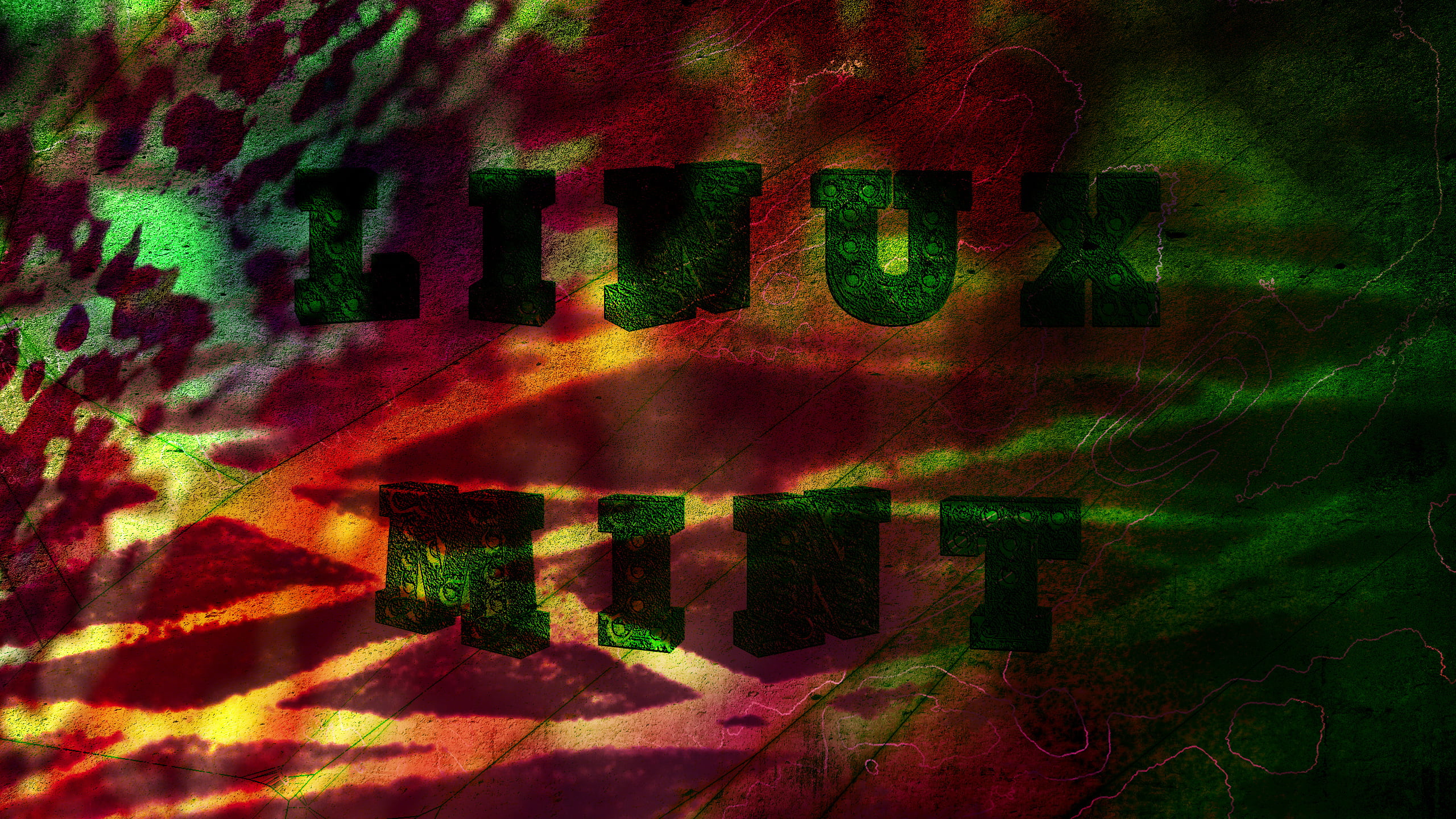 Linux, Linux Mint, artwork, texture