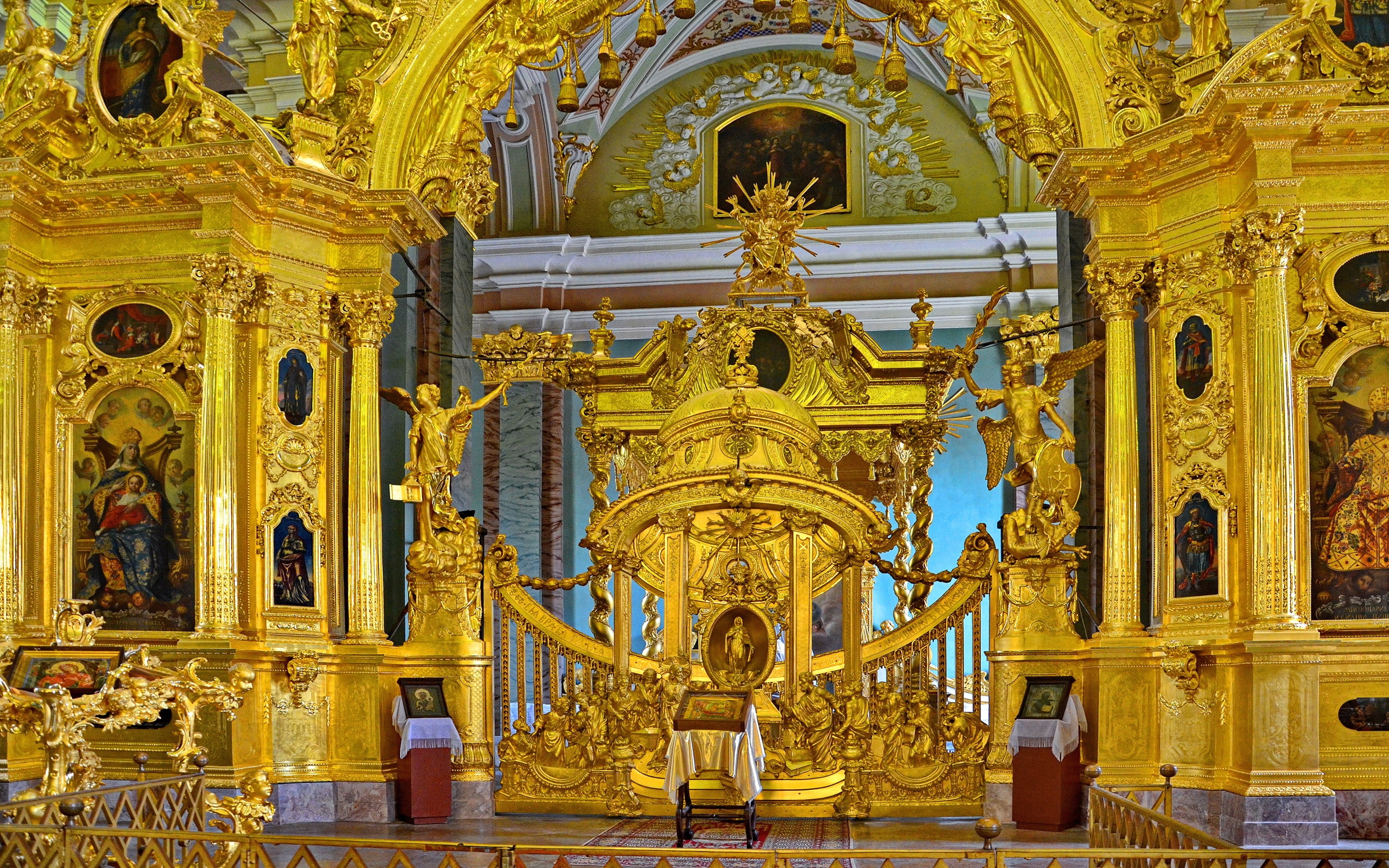 Iconostasis Of The Peter And Paul Cathedral, St. Petersburg, Russia  Flickr     098768864