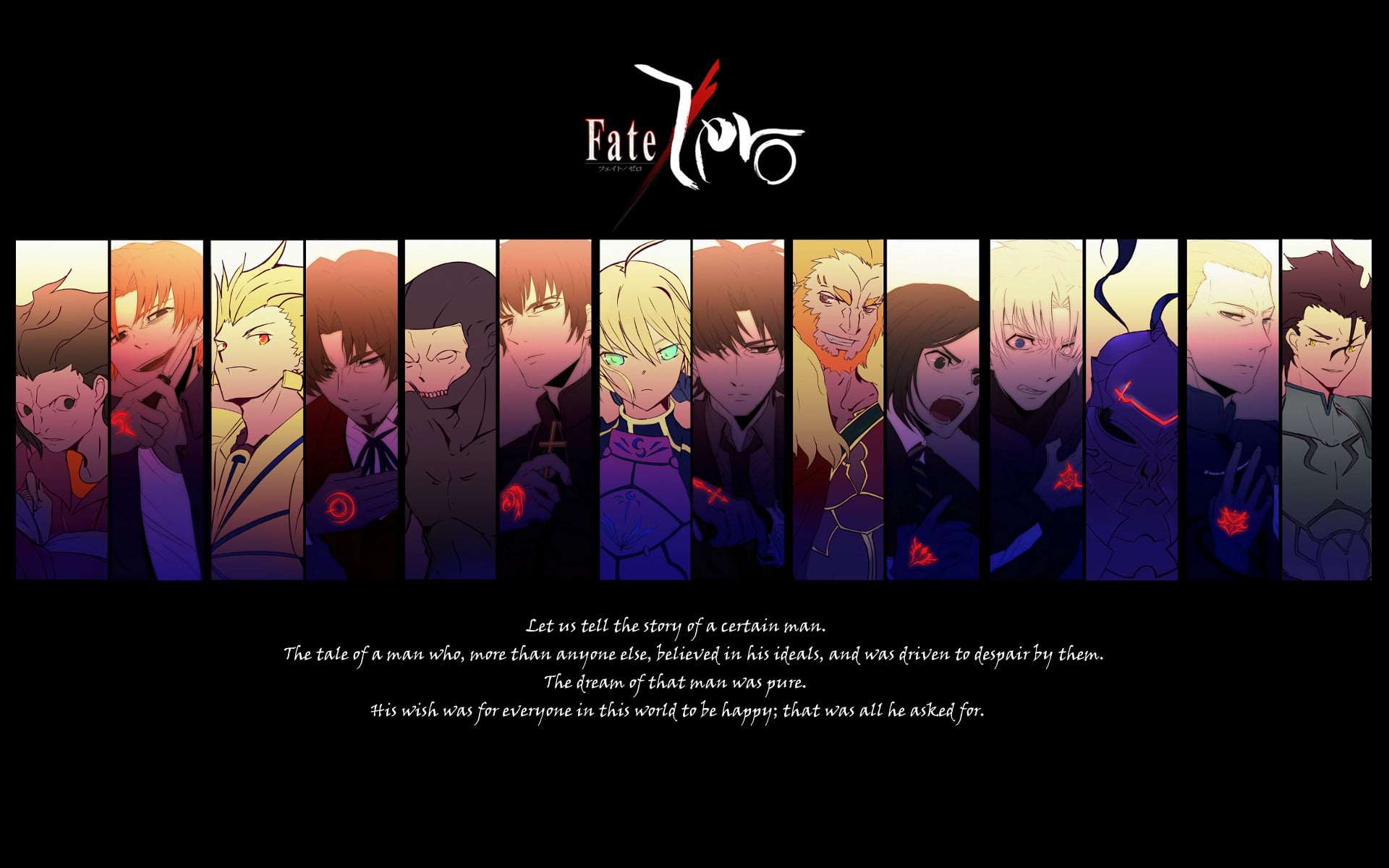 Fate Zero wallpaper, Fate Series, Fate/Zero, Archer (Fate/Zero)