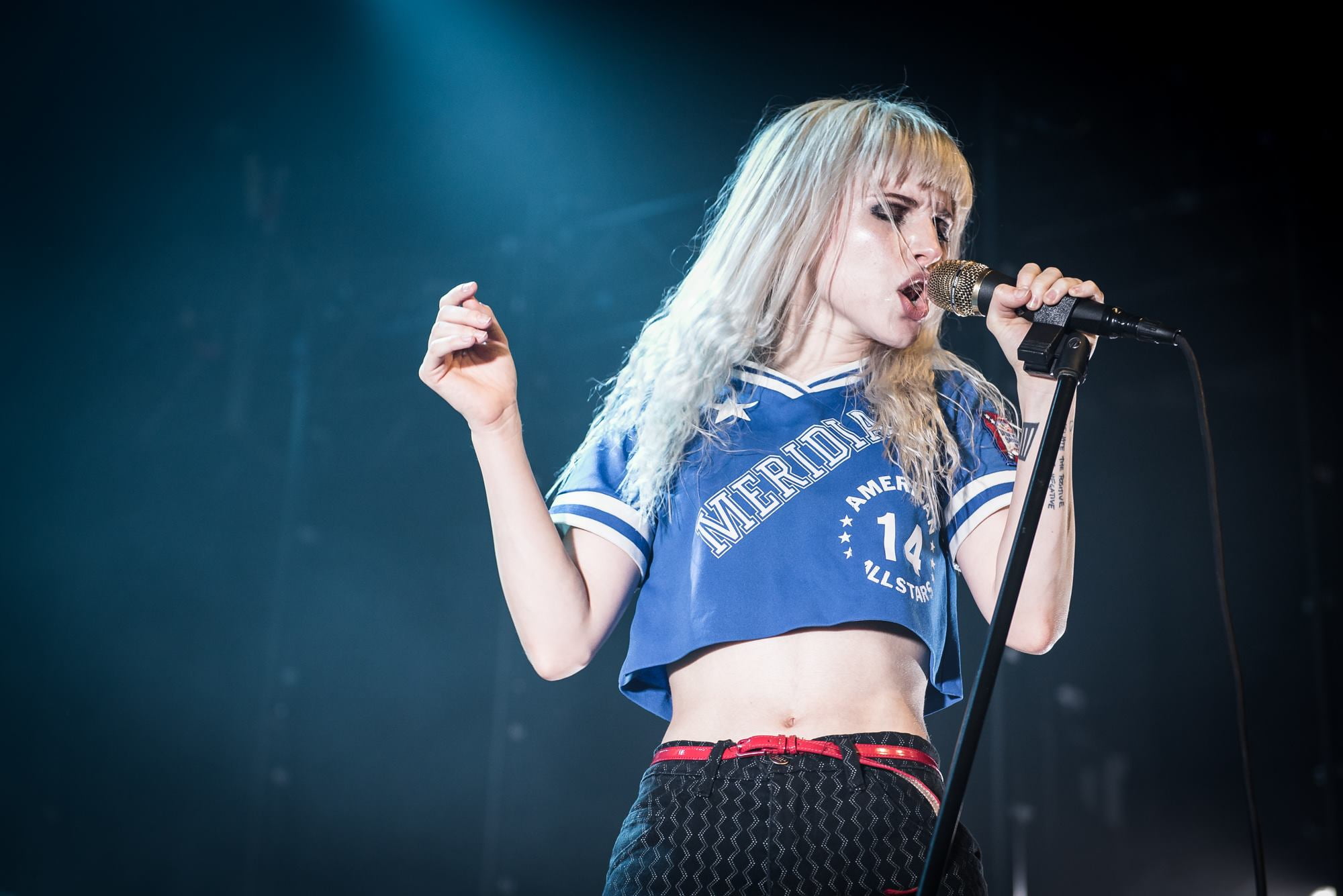 Hayley Williams, Paramore, concerts, blond hair, women, young adult