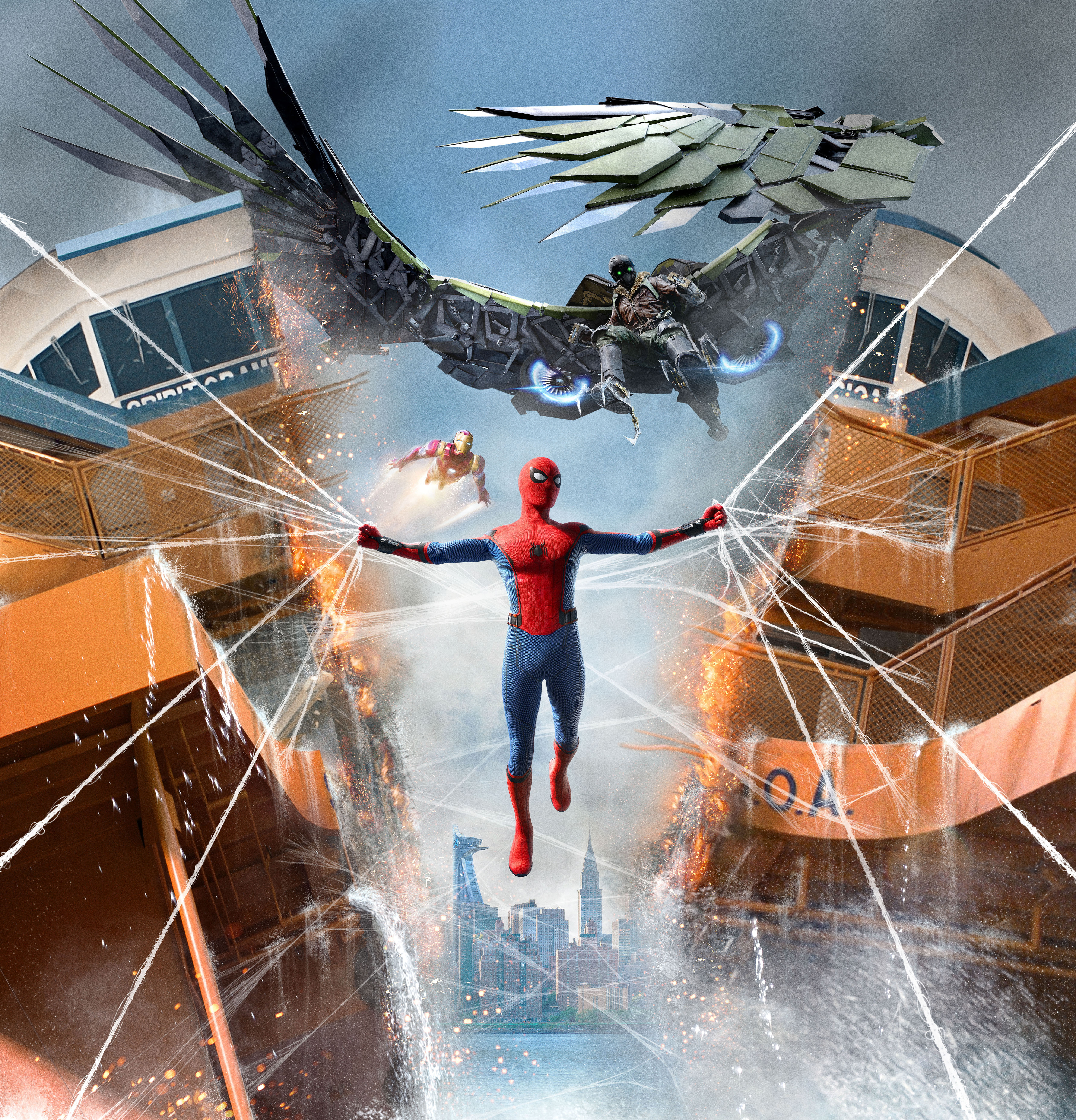 Captain America Civil War illustration, Spider-Man: Homecoming