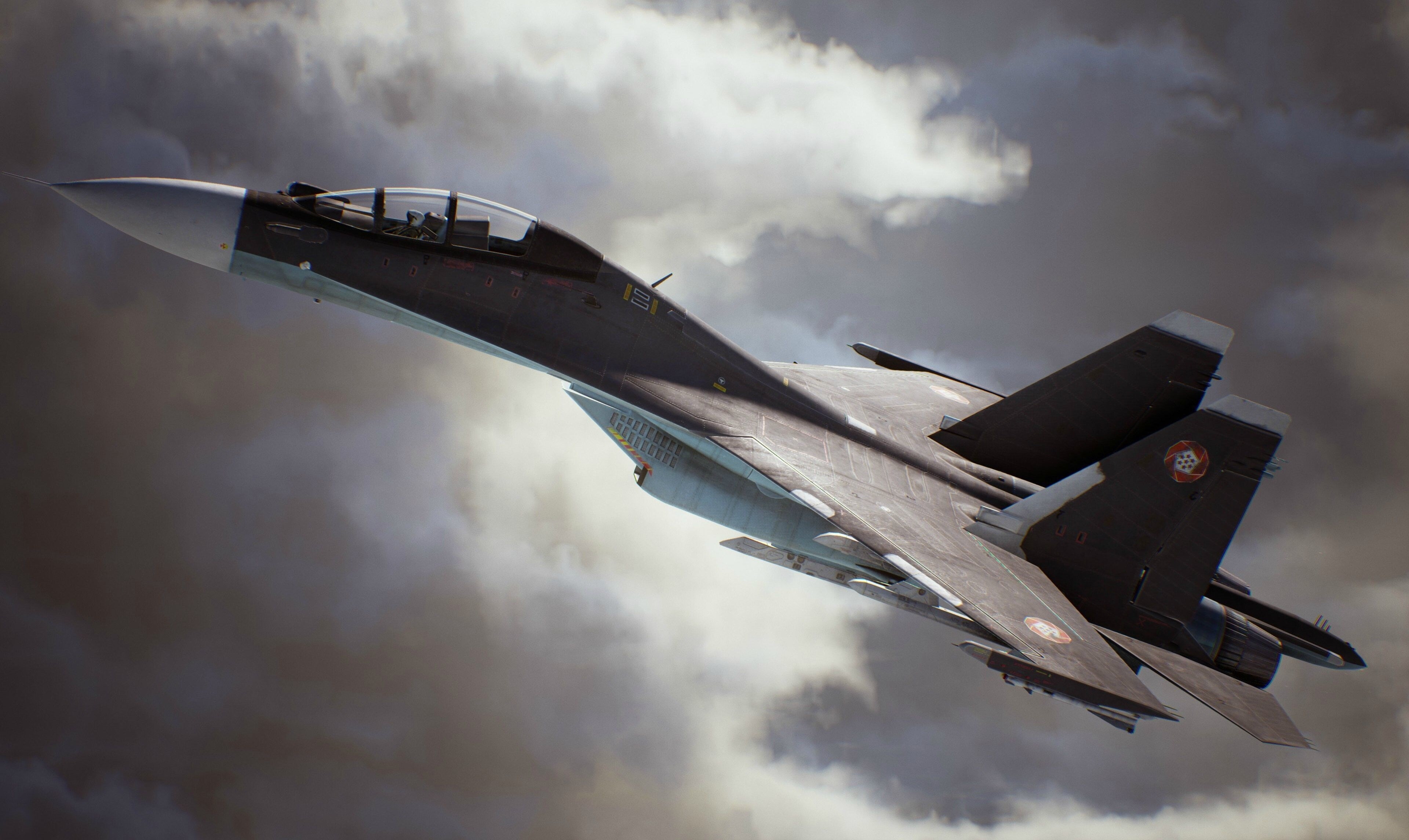 ace combat 7 4k  for hd desktop, airplane, air vehicle, flying