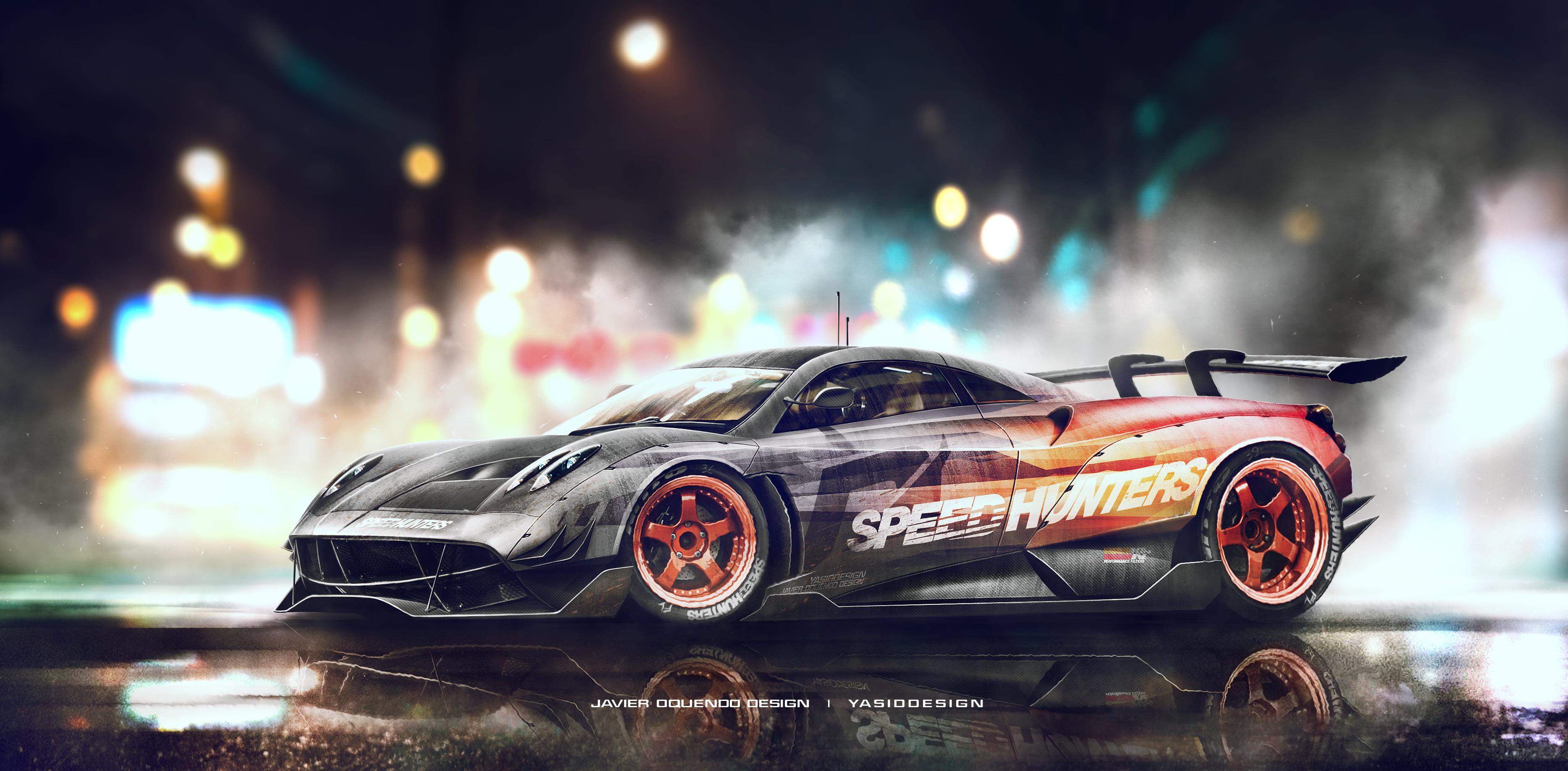 Speed Hunter digital wallpaper, Pagani, Need for Speed, To huayr