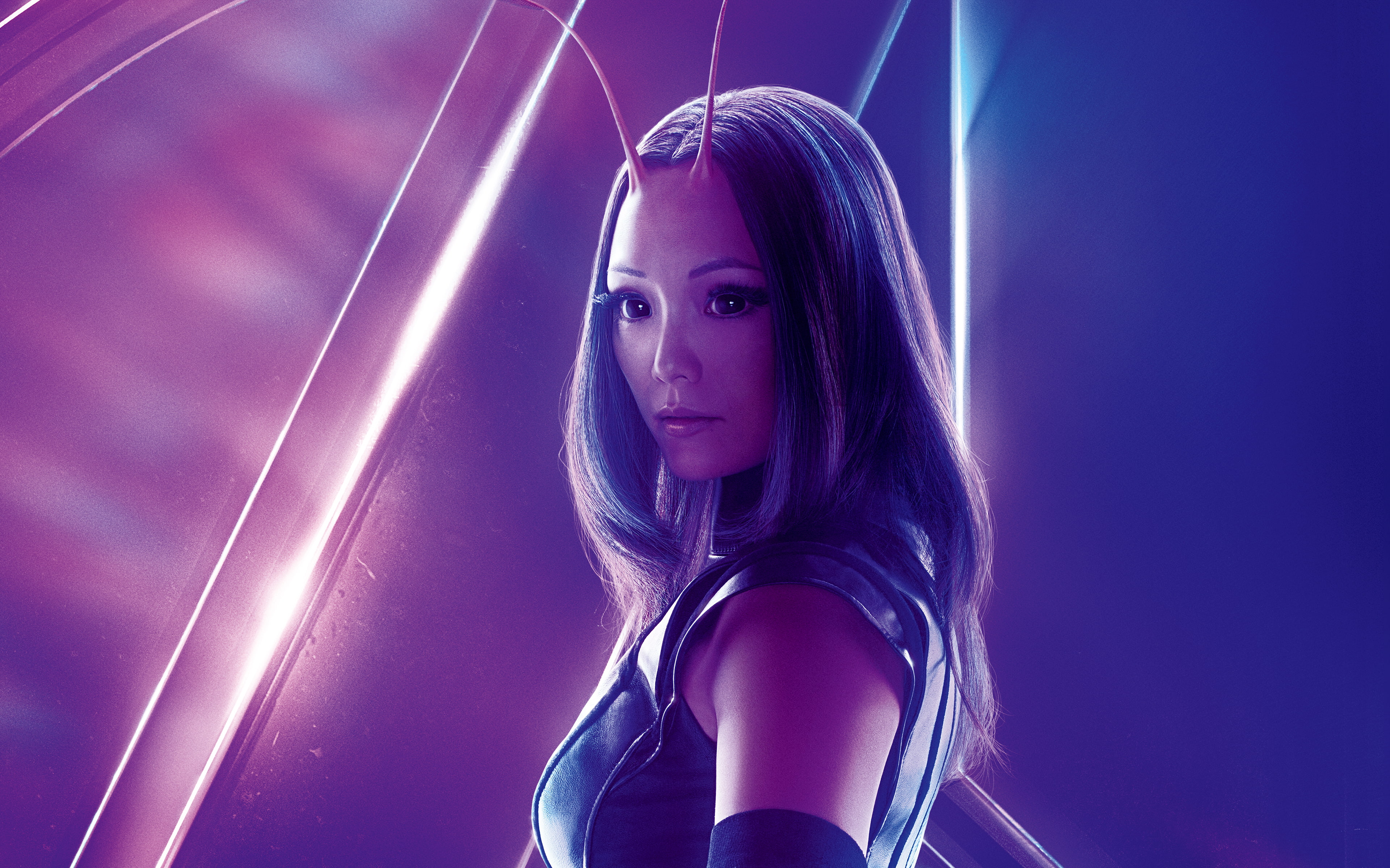 Pom Klementieff as Mantis in Avengers Infinity War 5K, portrait