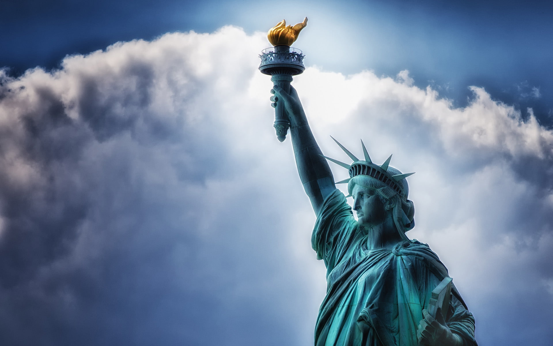 Statue Of Liberty, Was Officially Unveiled On October 28, 1886 With Time The Statue Became A Symbol Of The City, And Tpodocna And The Whole Country Wallpaper Hd