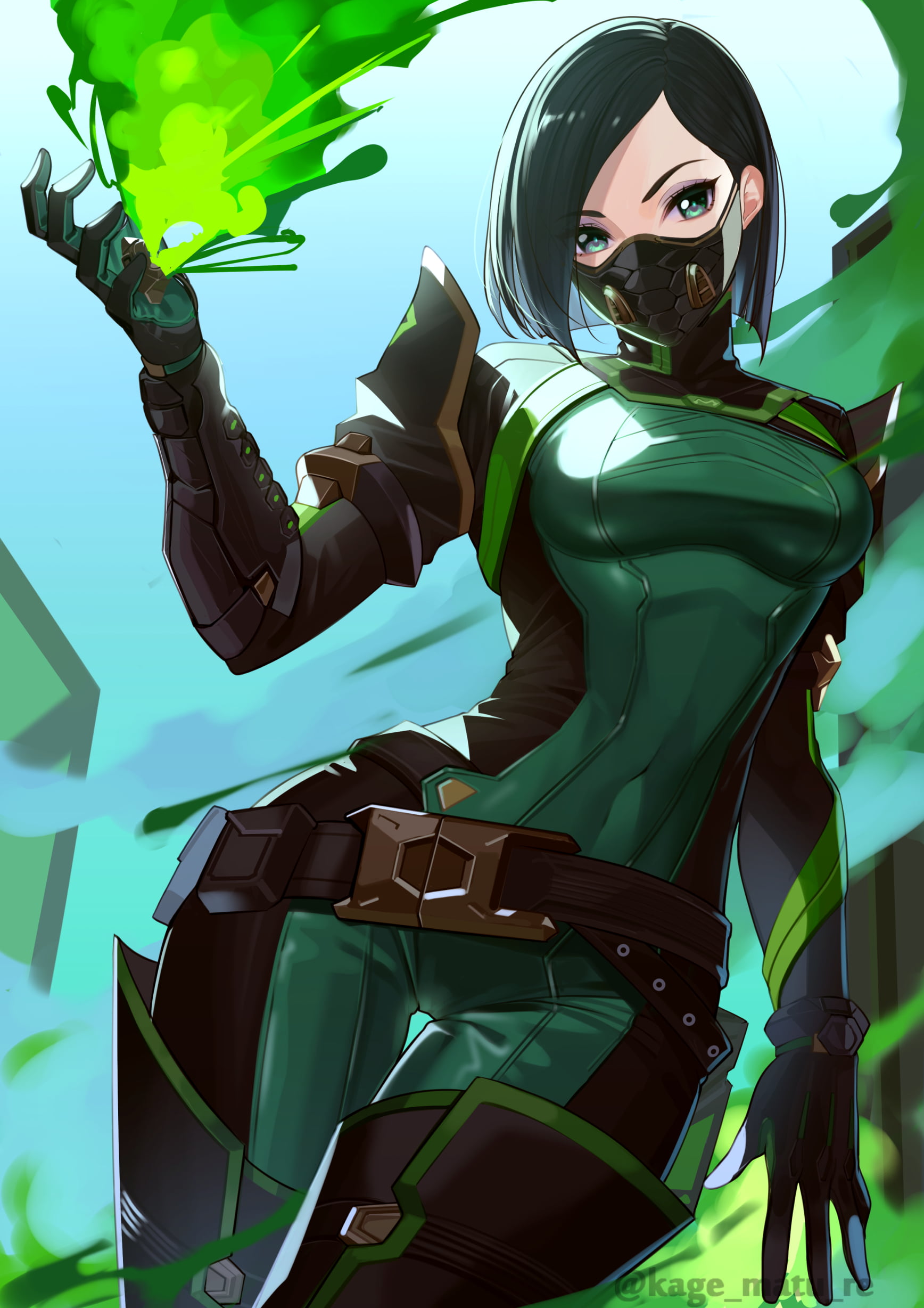 armor, bangs