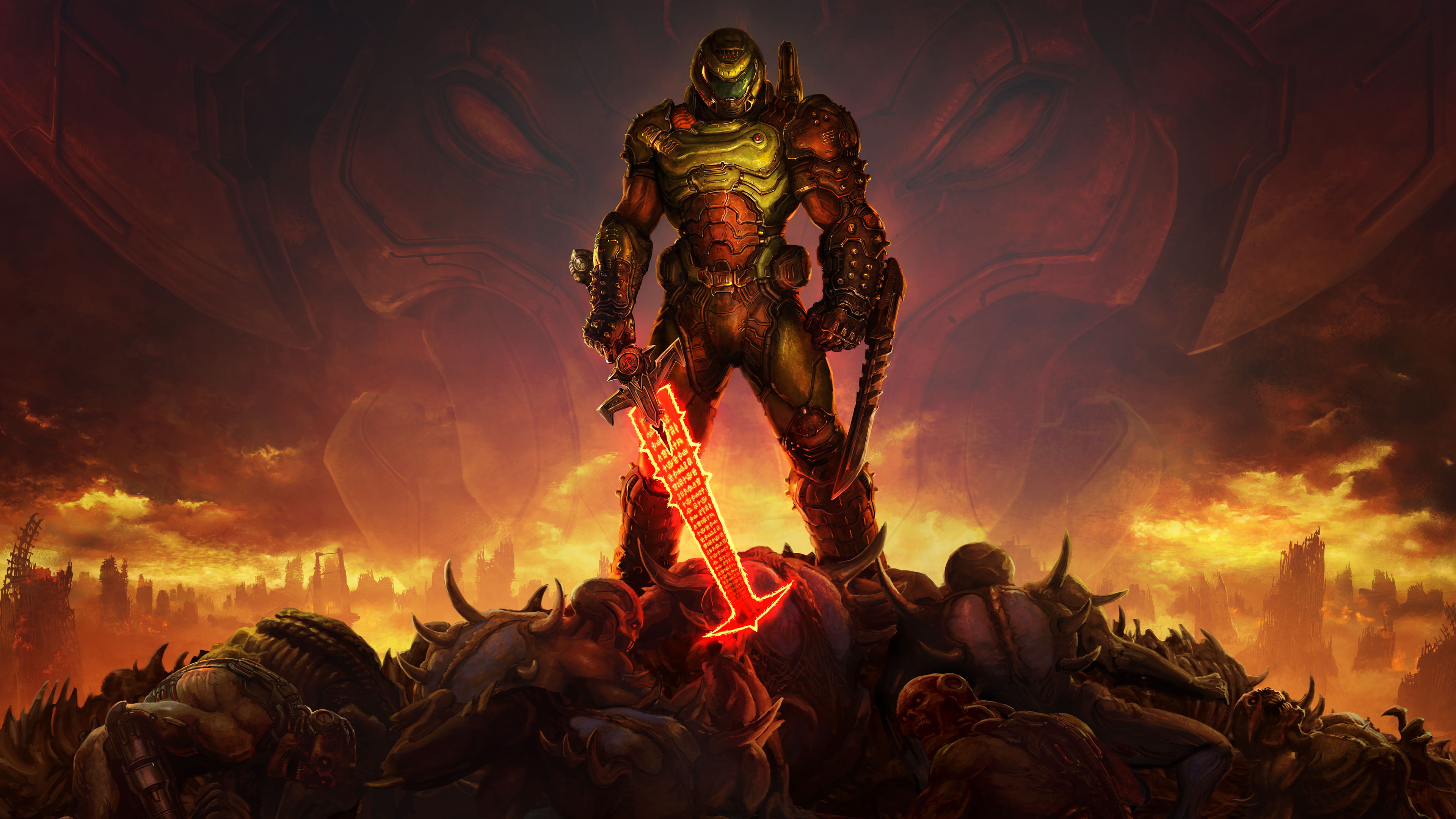 Doom eternal мерцает изображение