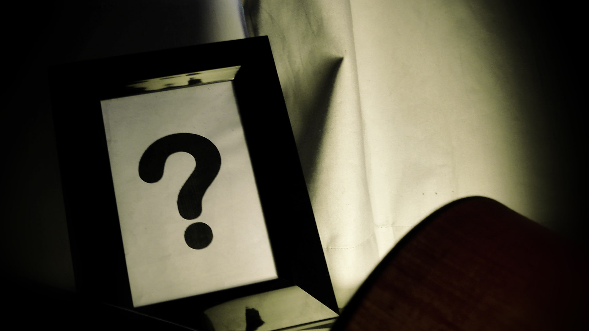 Abstract, Question Mark