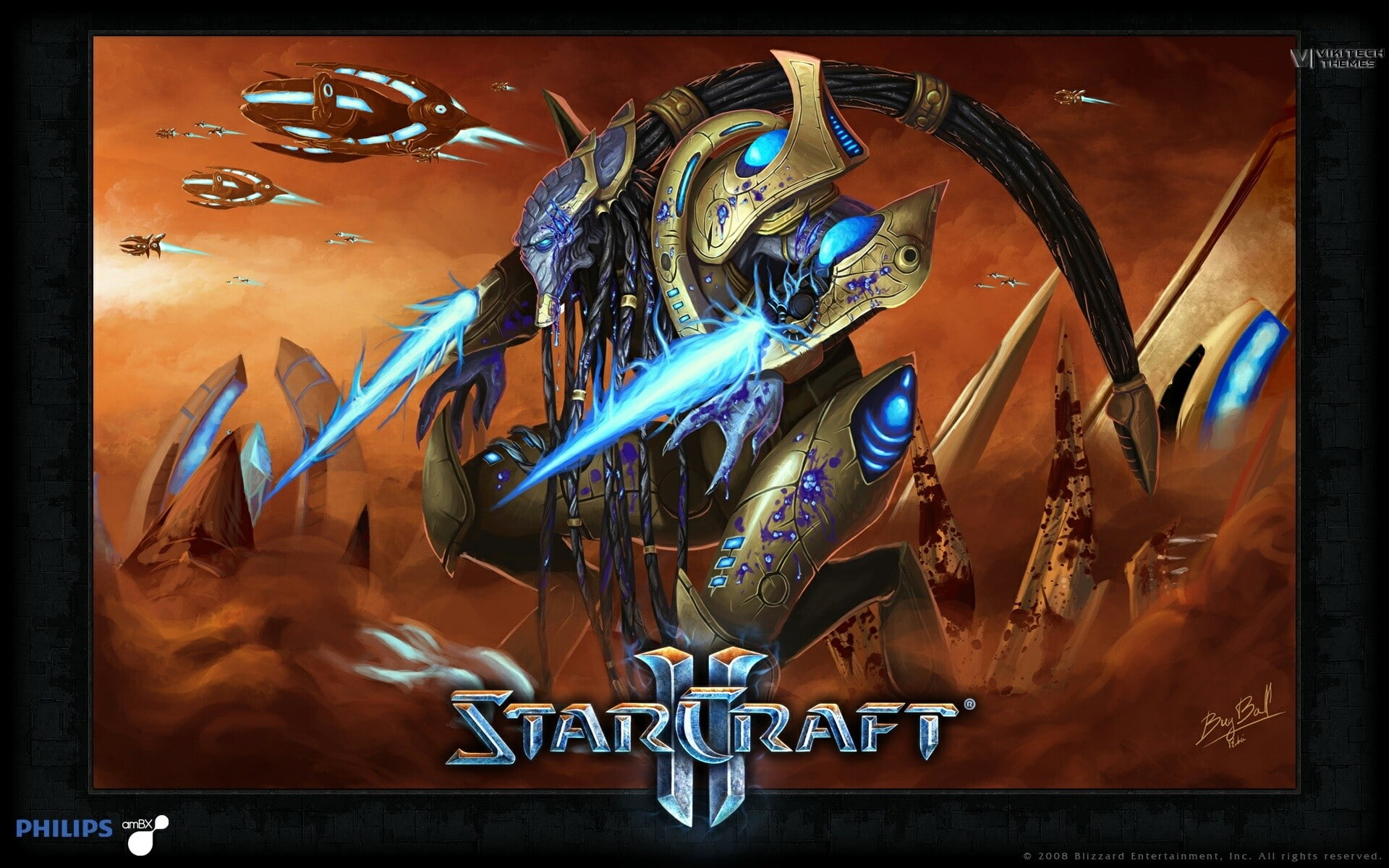 Protoss, zelote, StarCraft, Starcraft II, video games, representation