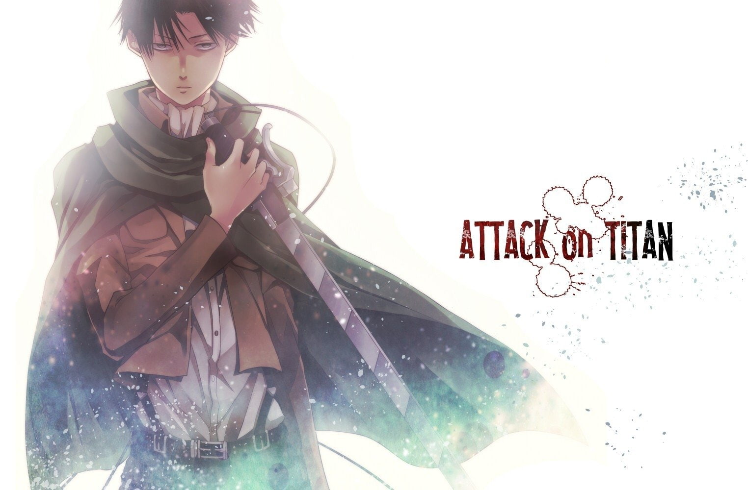 Attack on Titan Eren Jaeger digital wallpaper, Anime, Levi Ackerman