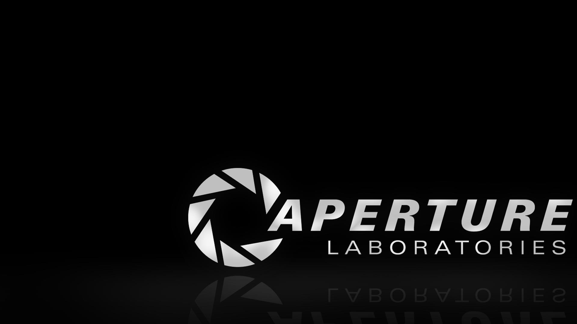Aperture Science B/W HD, caperture laboratories, bw