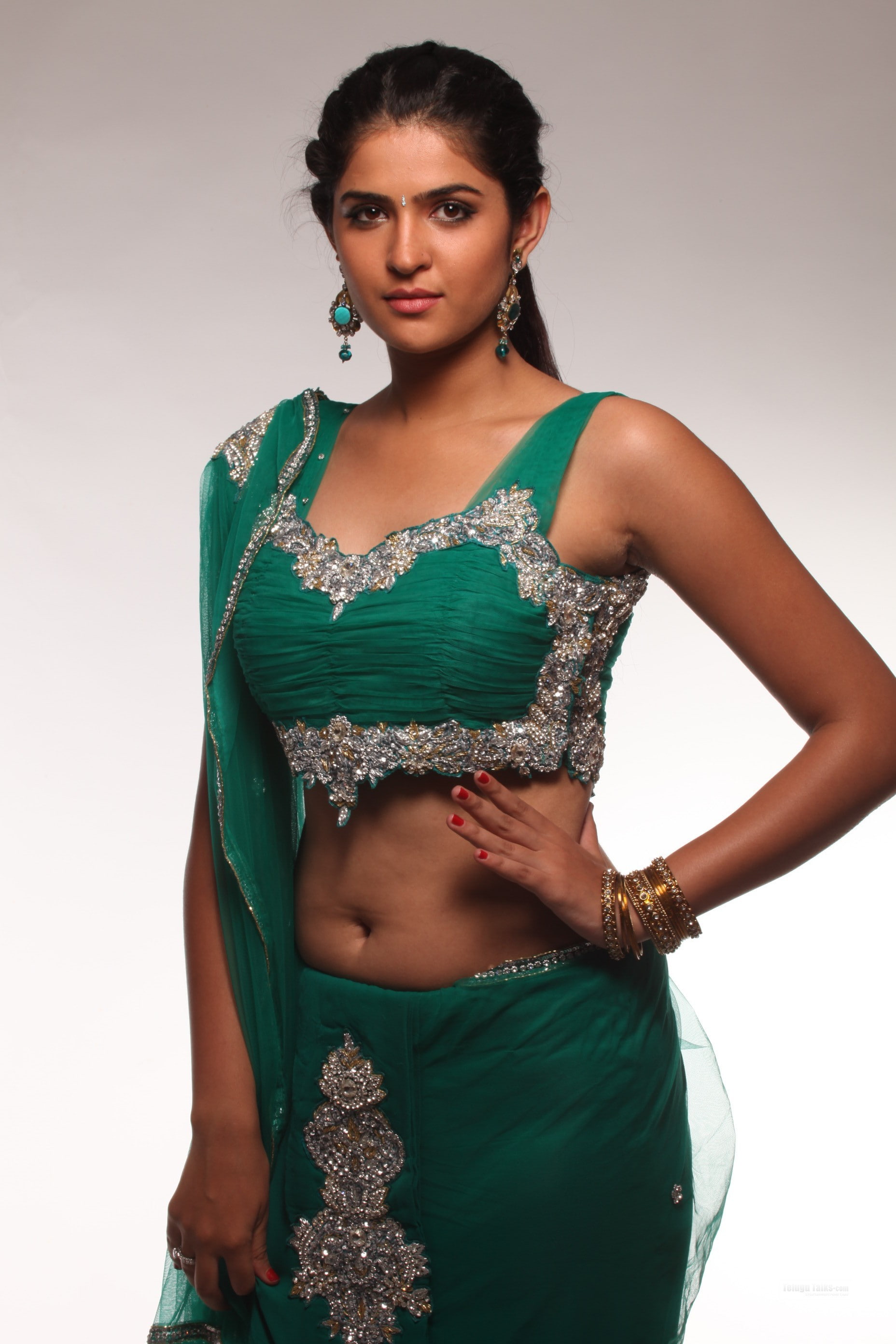 actress, deeksha, indian, navel, saree, seth