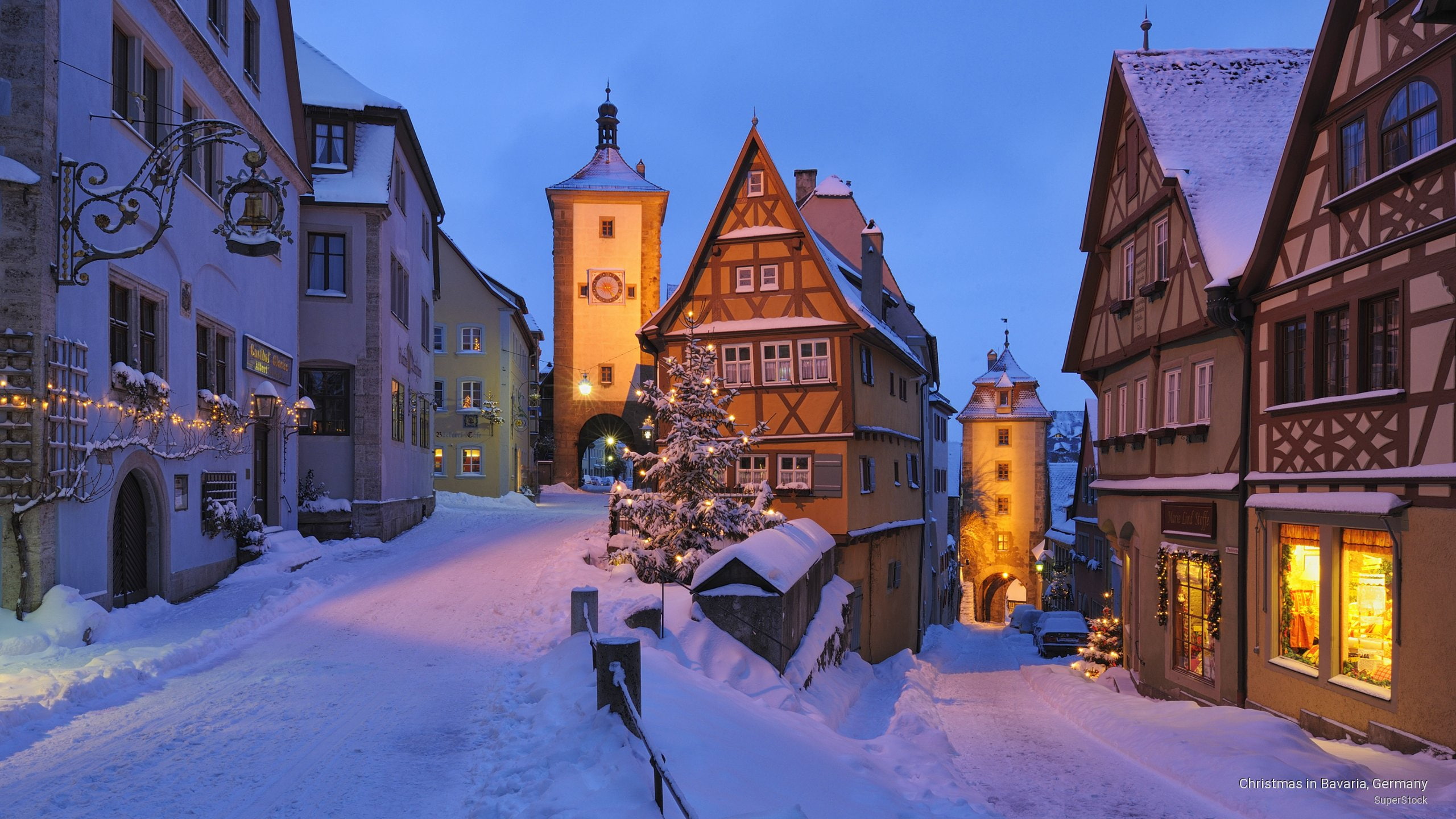 Christmas in Bavaria, Germany, Winter