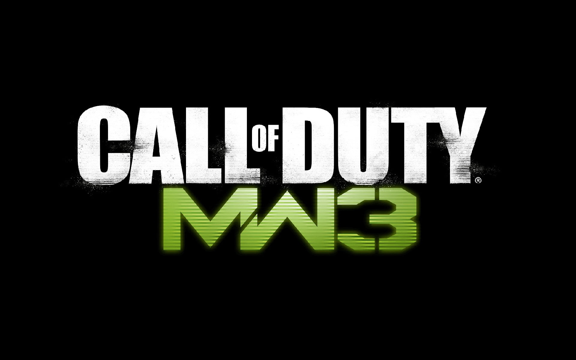 Call of Duty MW3 digital wallpaper, CoD, Modern Warfare 3, single Word