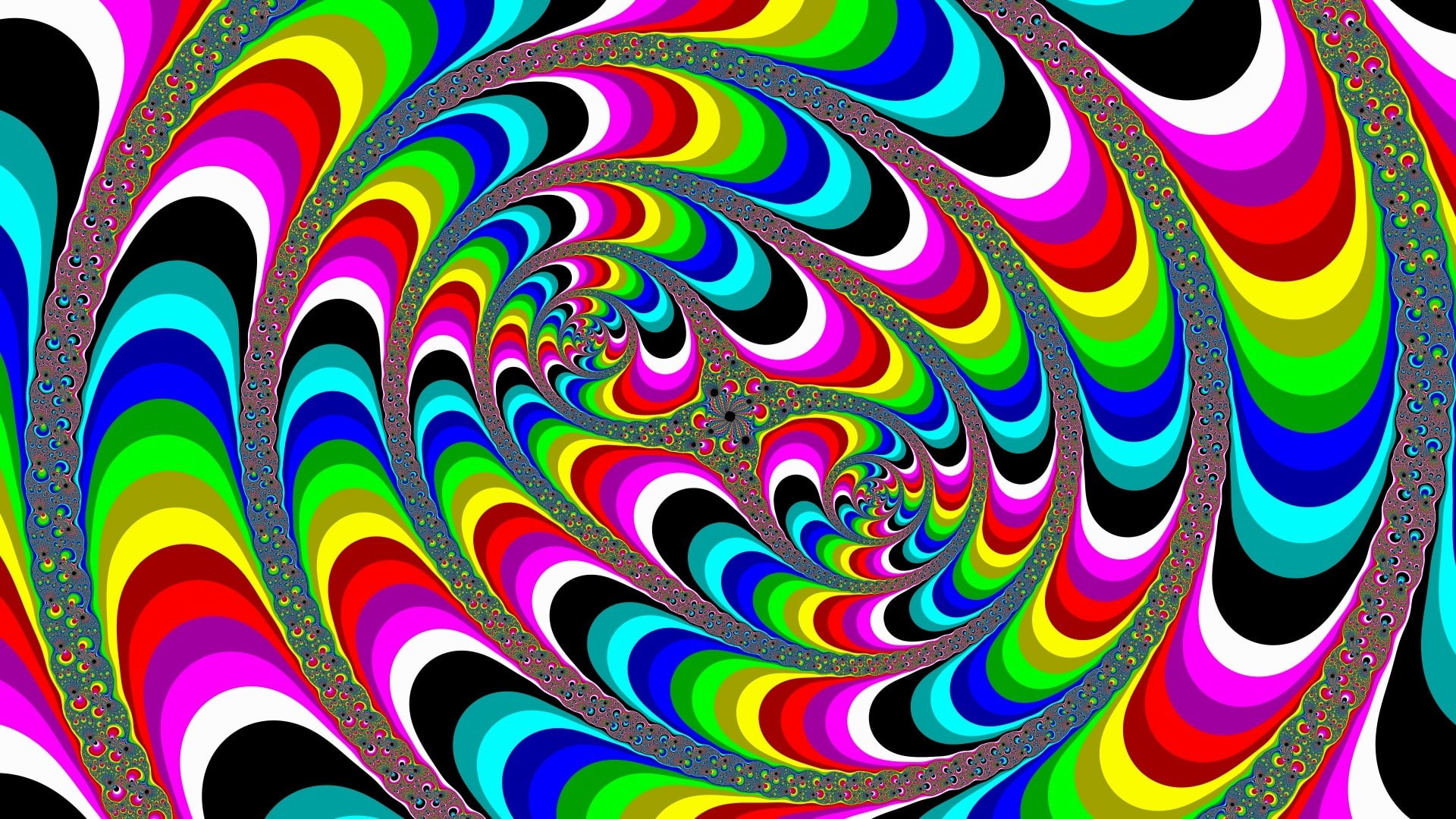 optical illusion, color, line, abstraction, hallucination, multi Colored