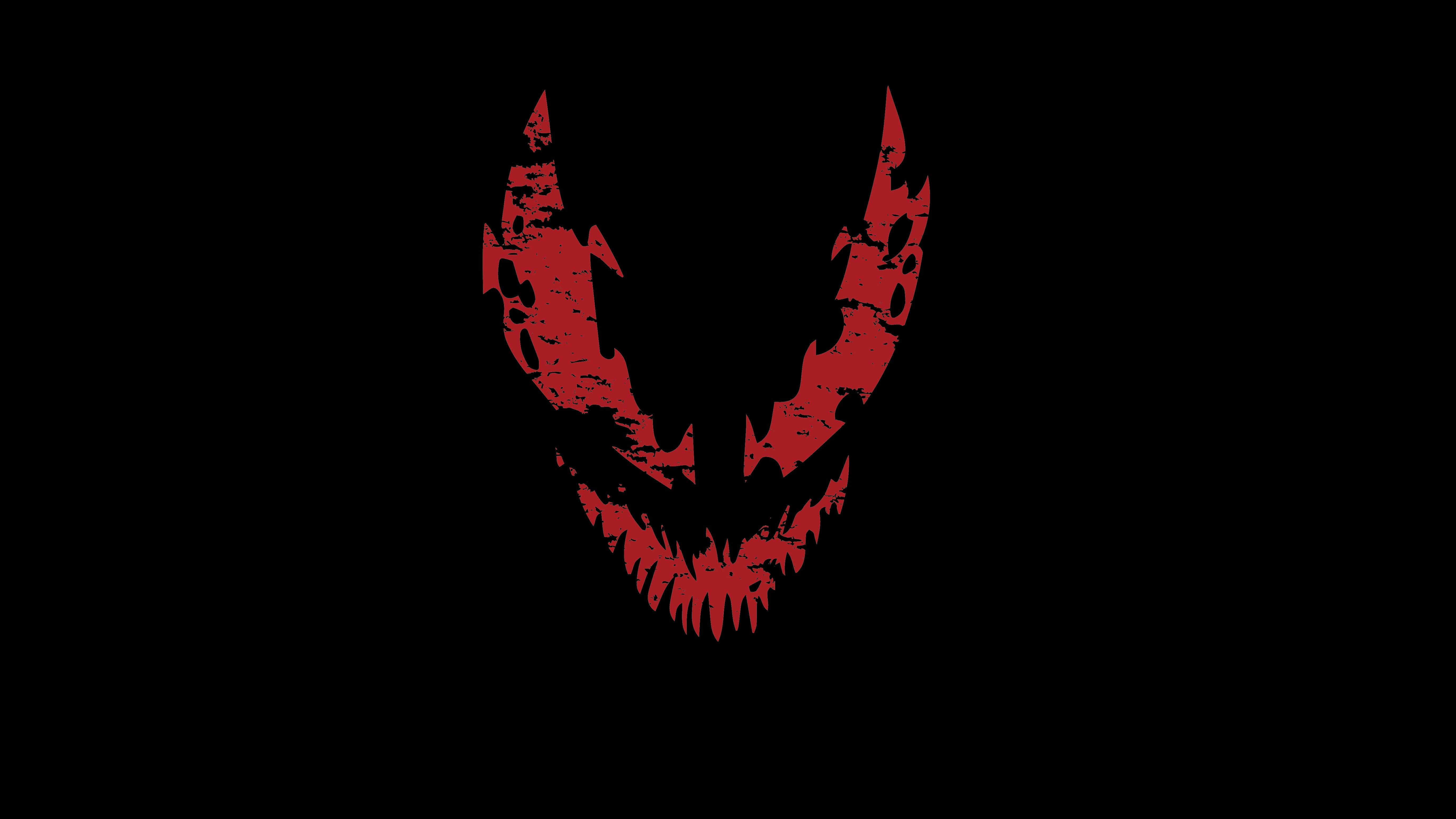 red and black venom illustration, comics, Carnage, Marvel Comics