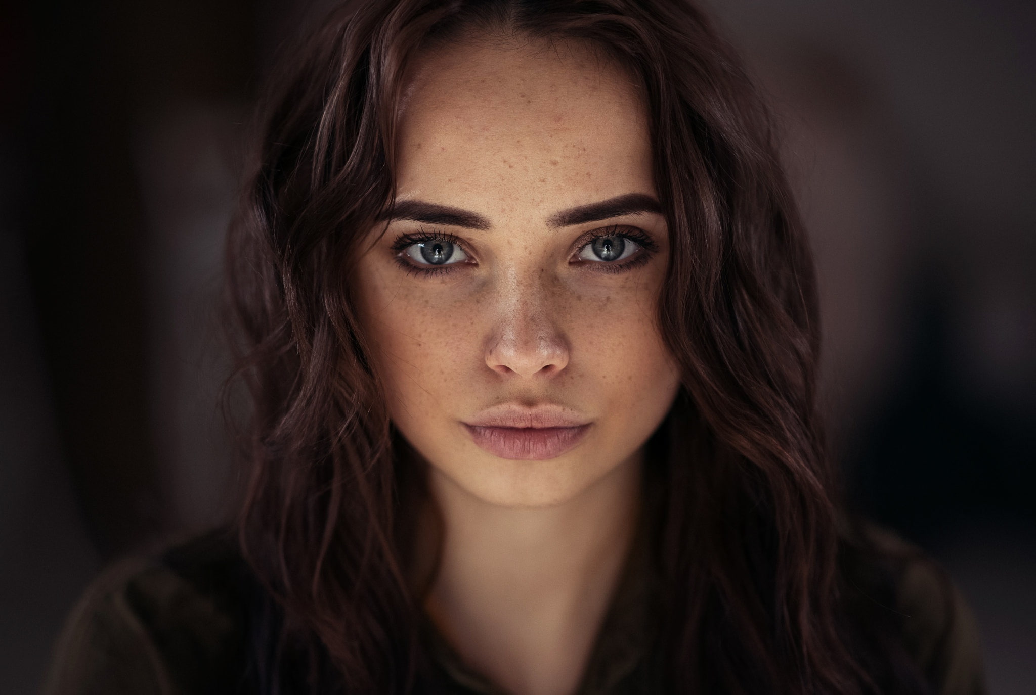 look, close-up, face, background, model, portrait, makeup, hairstyle