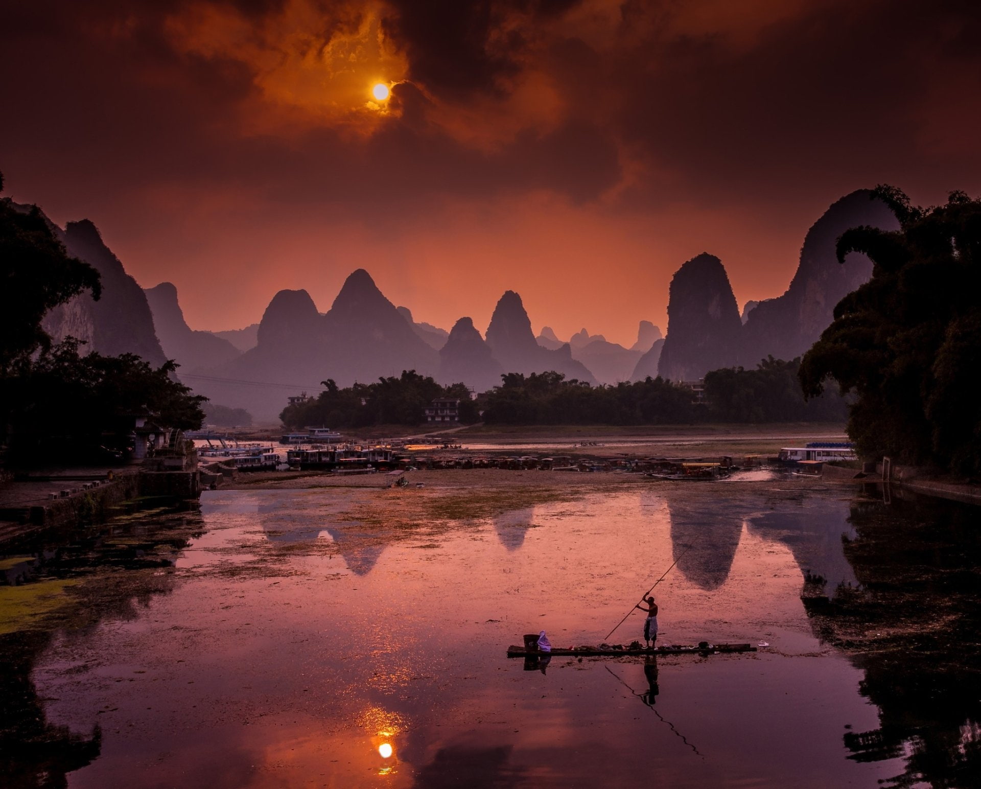 Free download | HD wallpaper: Photography, Landscape, China, Li River ...